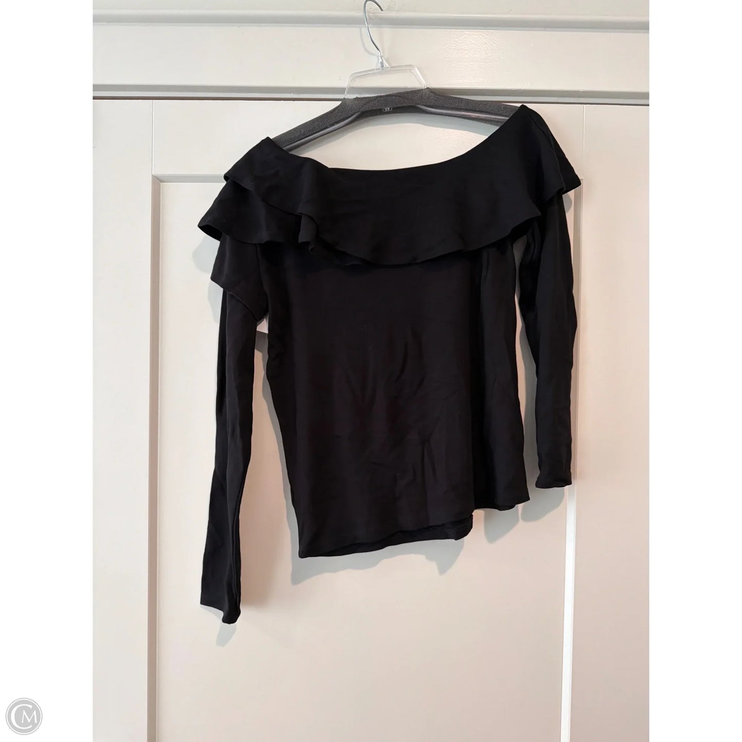 Top Long Sleeve By Gibson In Black, Size: Xs