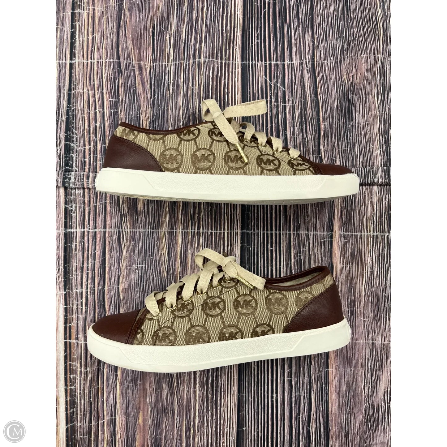 Shoes Designer By Michael Kors In Brown, Size: 7.5