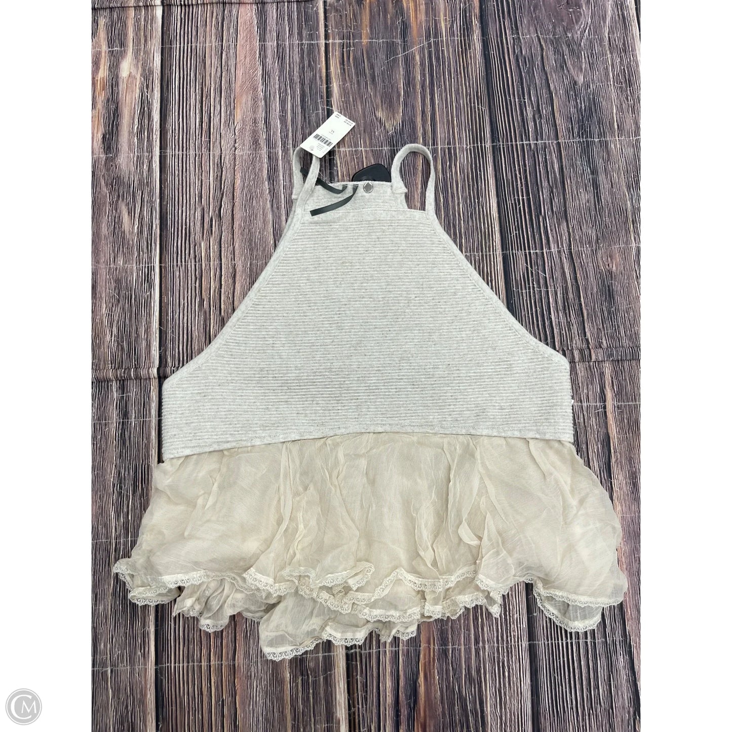 Tank Top By Anthropologie In Beige, Size: Xl