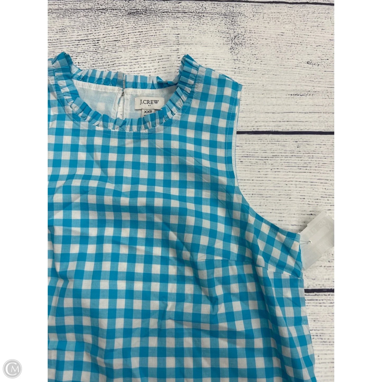 Tank Top By J. Crew In Blue, Size: Xxs
