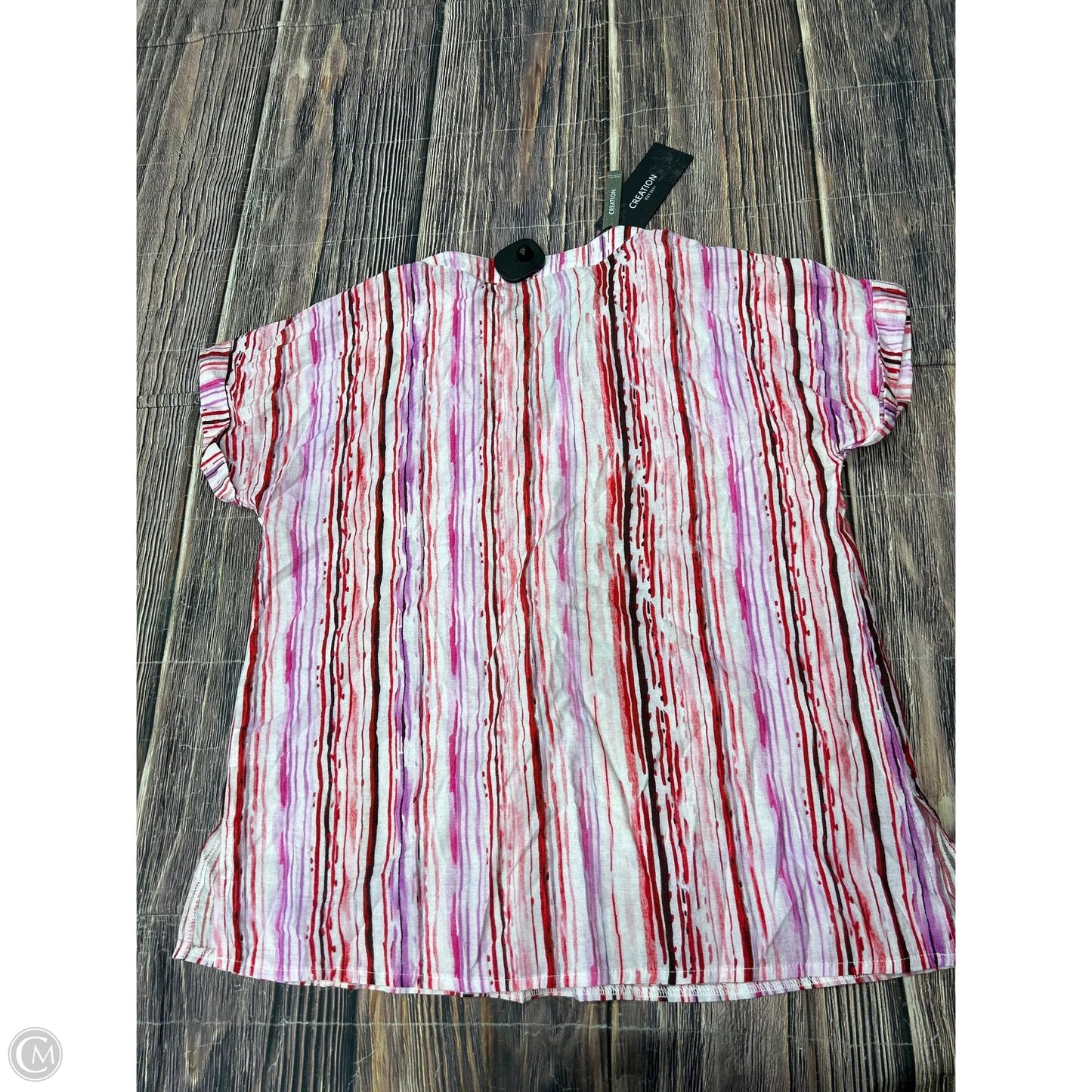 Top Short Sleeve By Clothes Mentor In Pink, Size: S