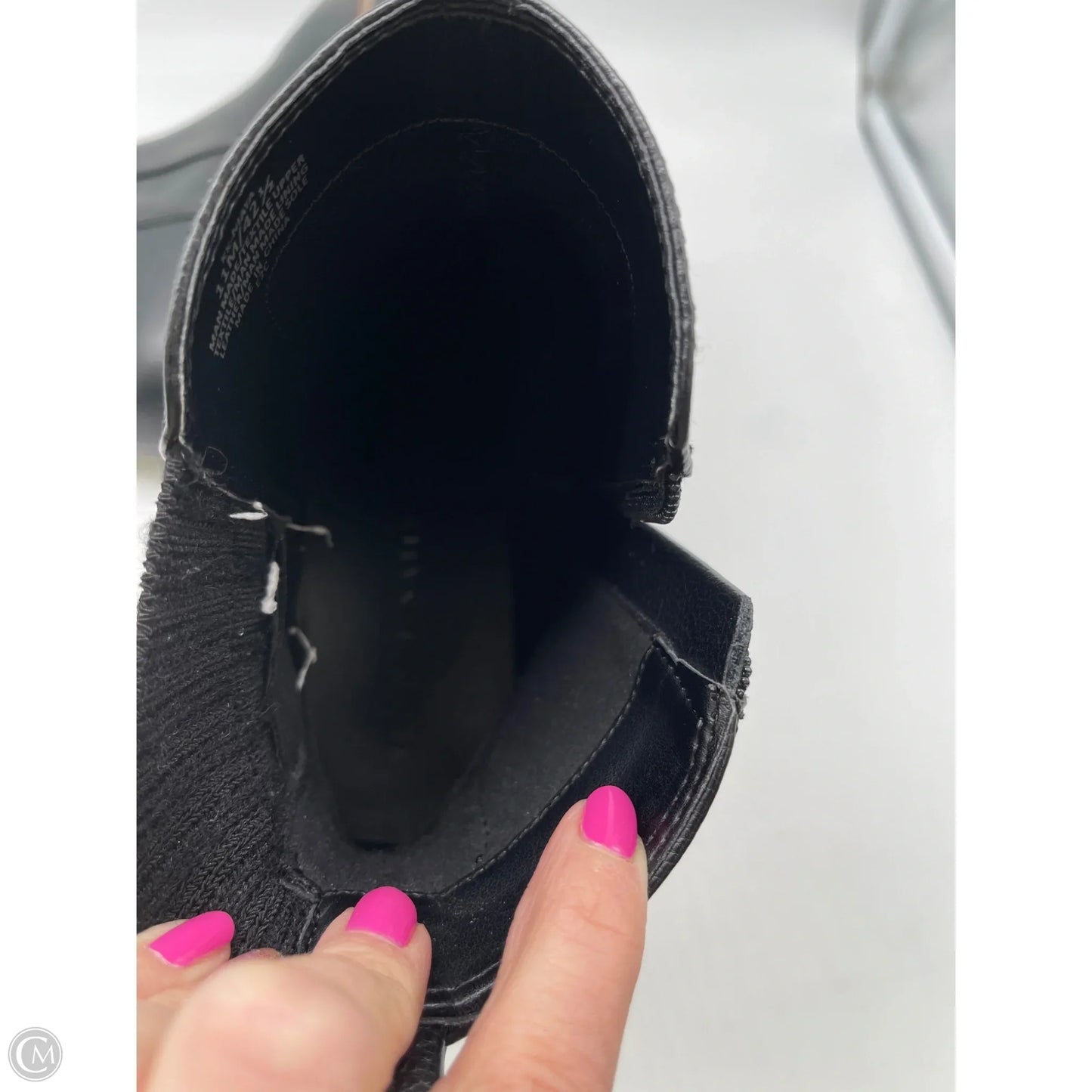 Boots Ankle Heels By Kelly And Katie In Black, Size: 11