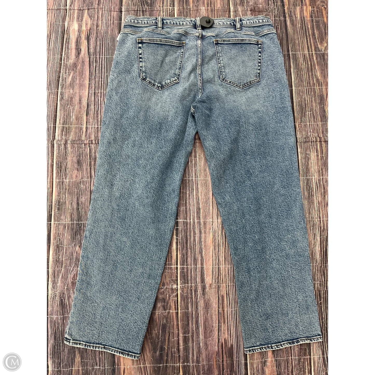 Jeans Wide Leg By Silver In Blue Denim, Size: 18