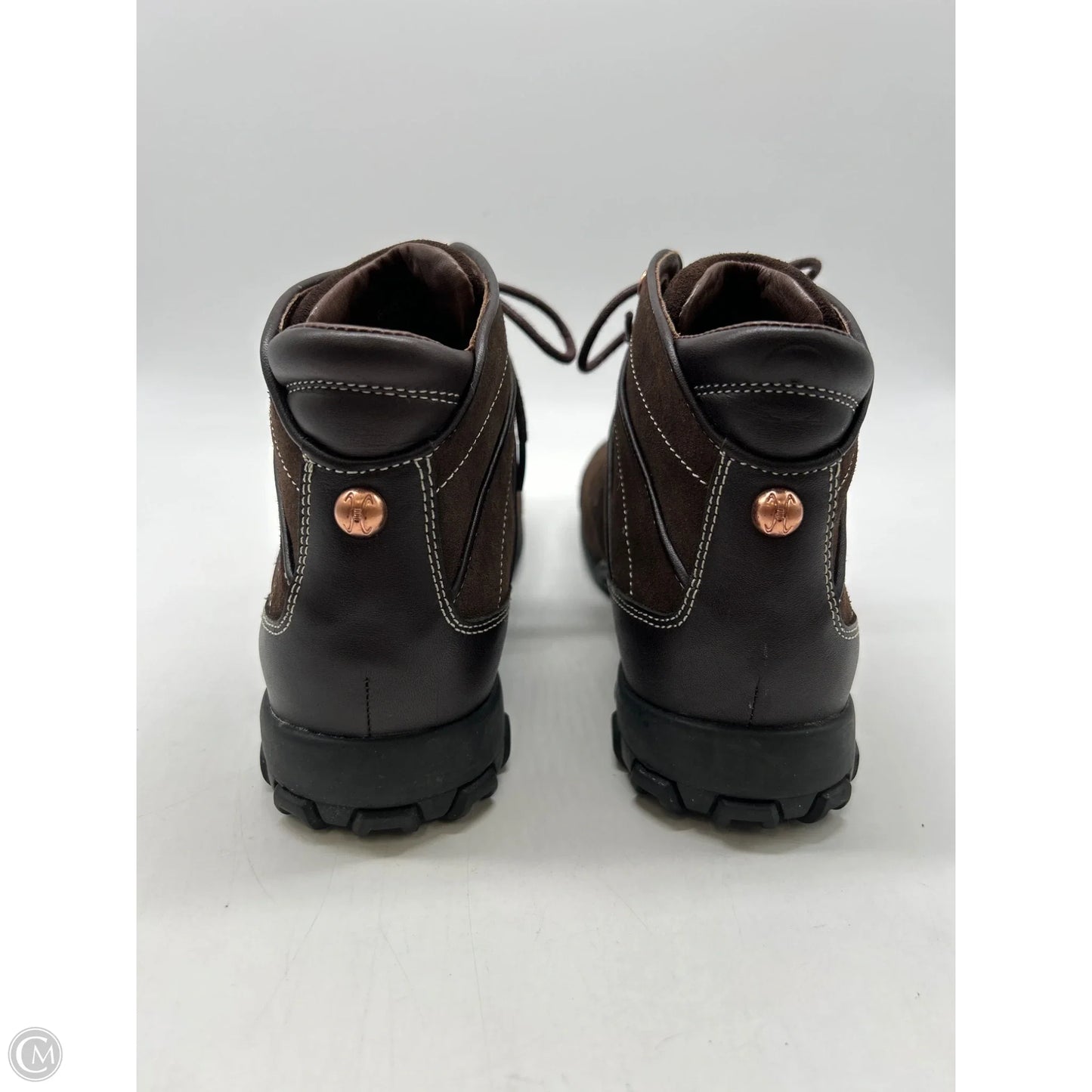 Boots Ankle Flats By Cole-haan In Brown, Size: 6.5