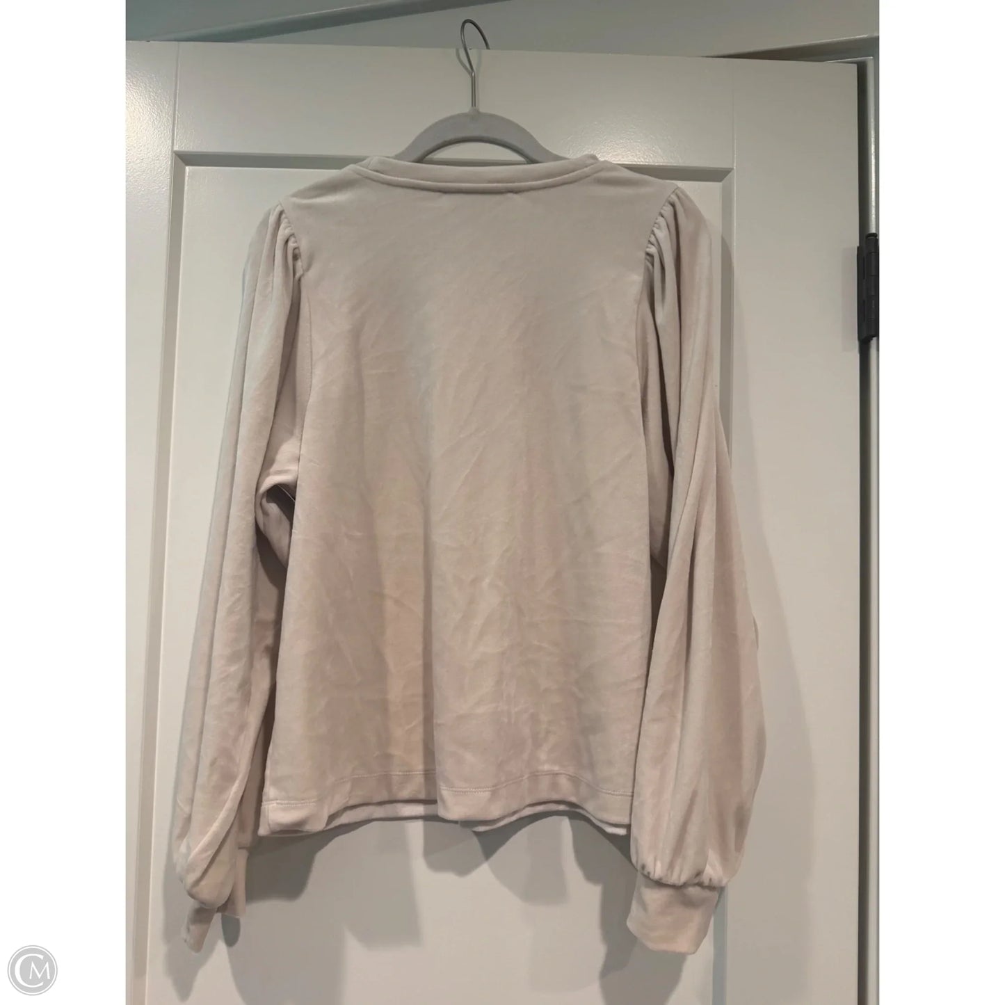 Top Long Sleeve By Loft In Tan, Size: Xs
