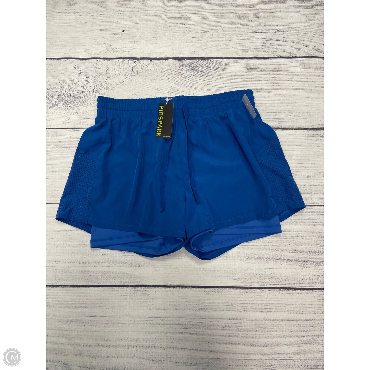 Athletic Shorts By Clothes Mentor In Blue, Size: Xl