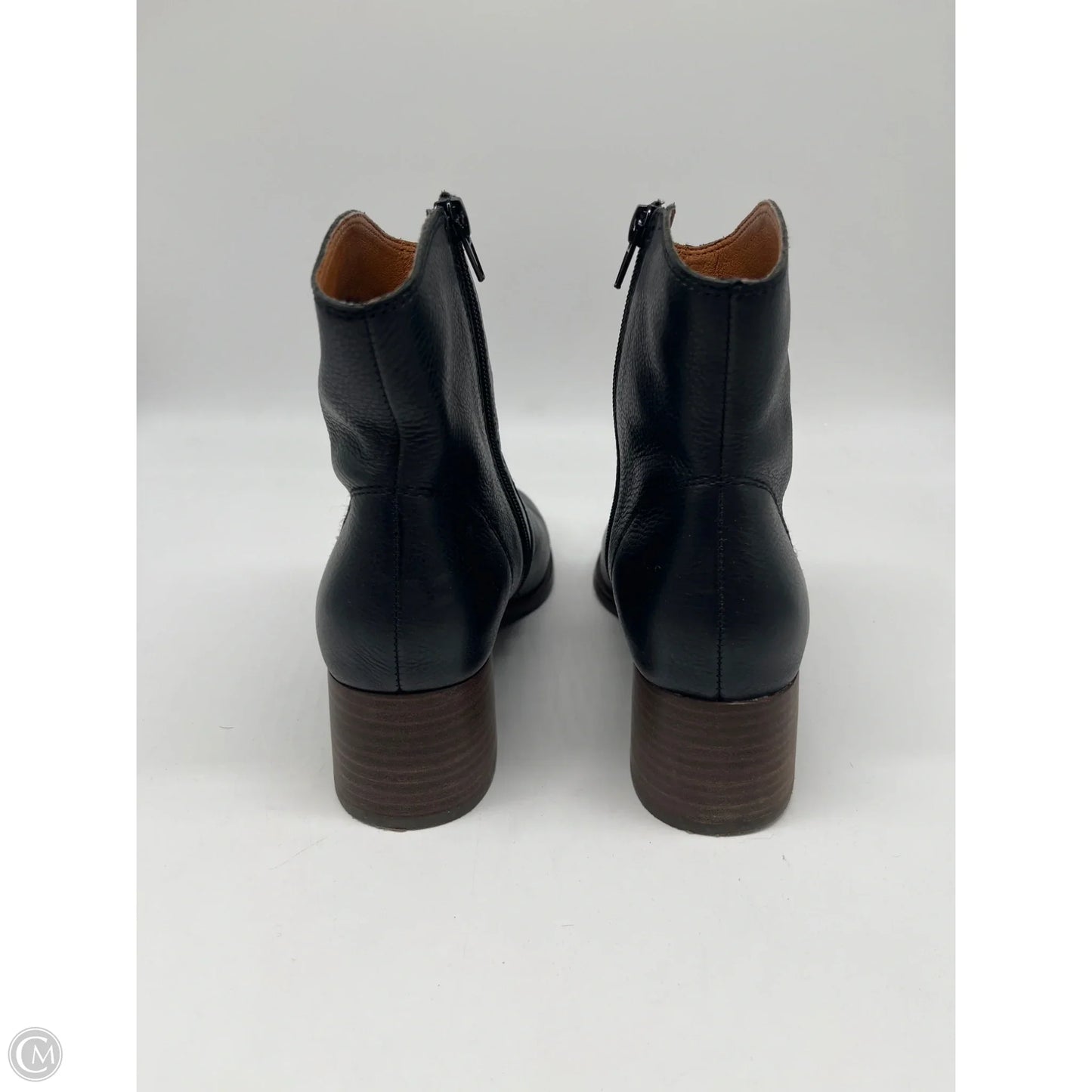 Boots Ankle Heels By Lucky Brand In Black, Size: 7.5