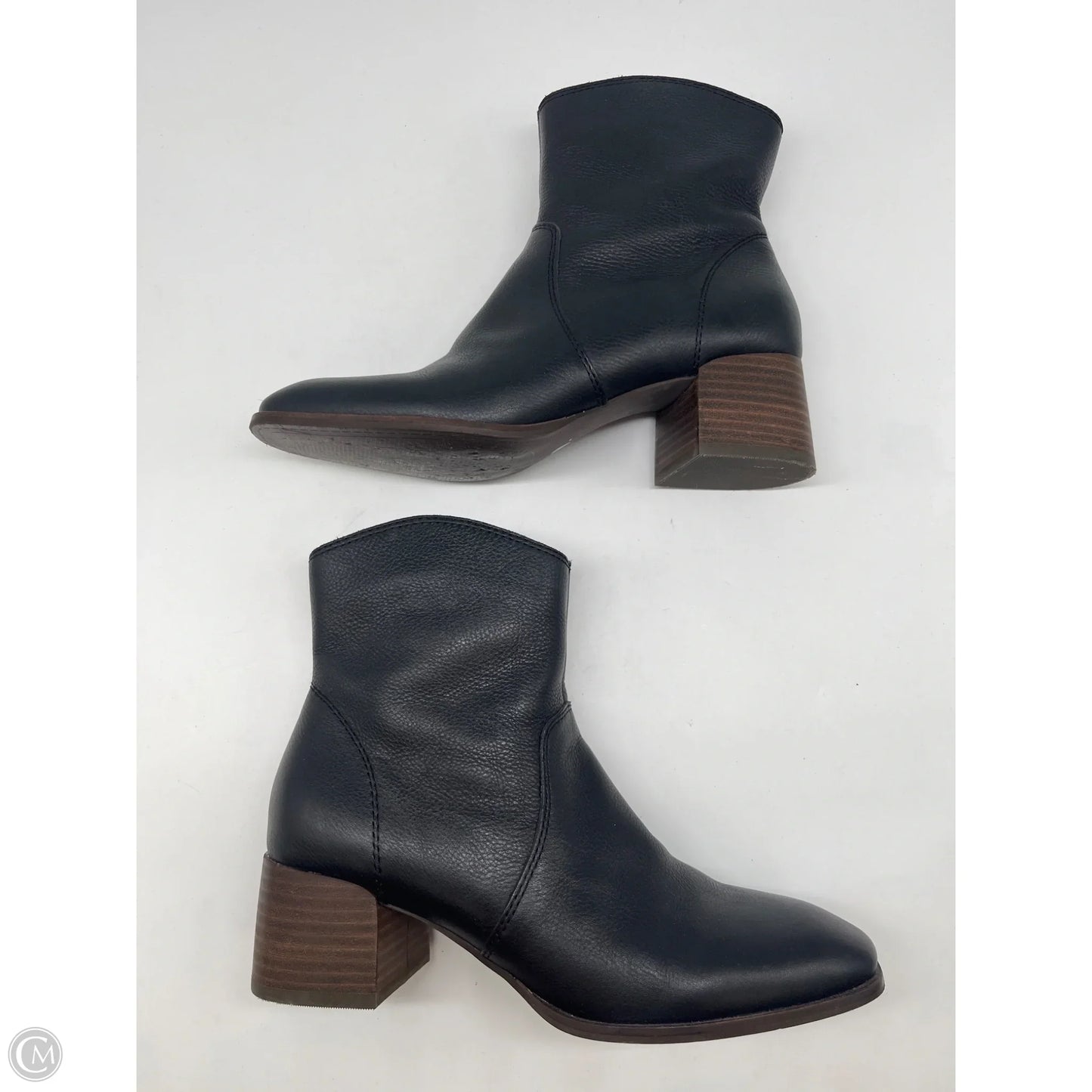 Boots Ankle Heels By Lucky Brand In Black, Size: 7.5