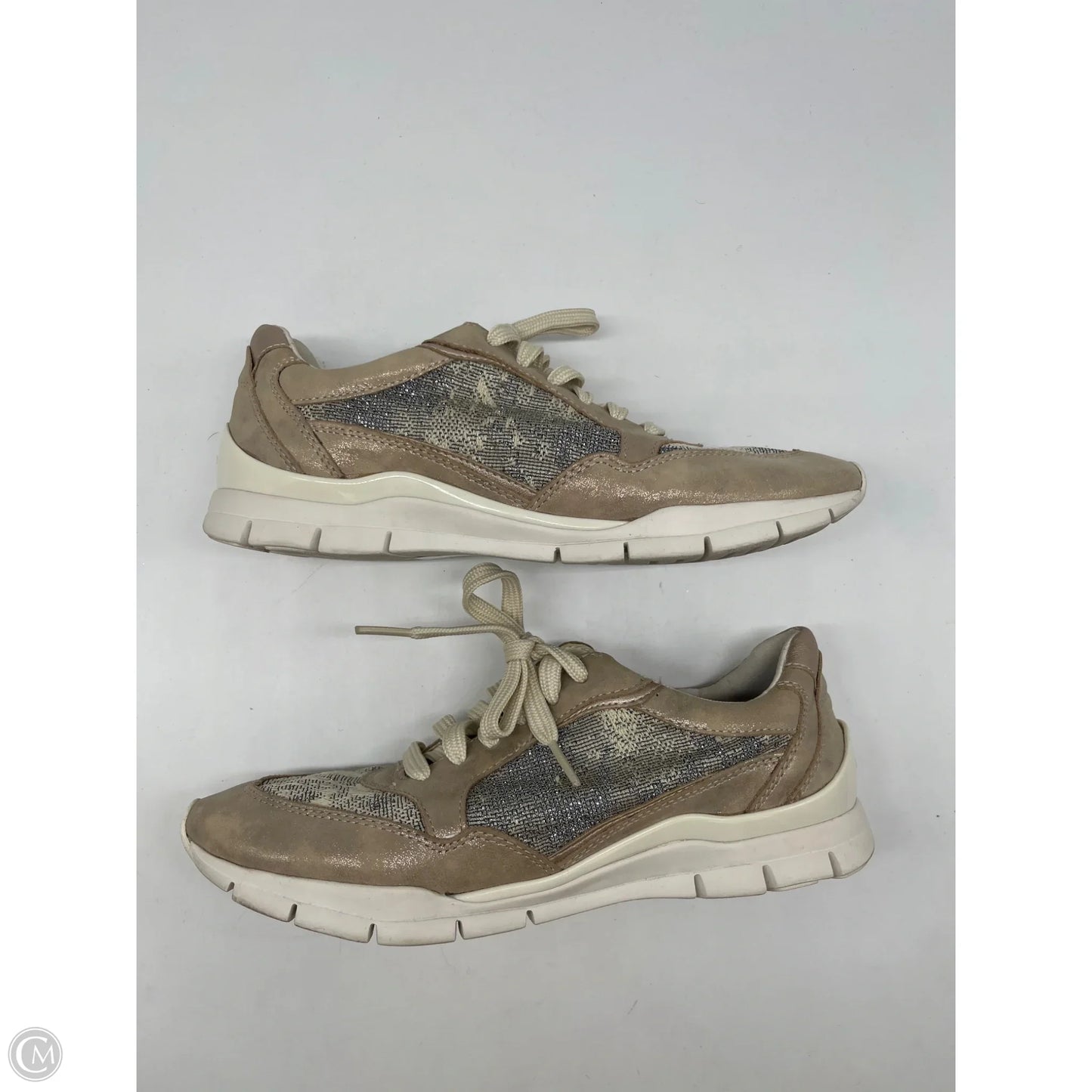 Shoes Sneakers By Geox Shoes In Tan, Size: 8