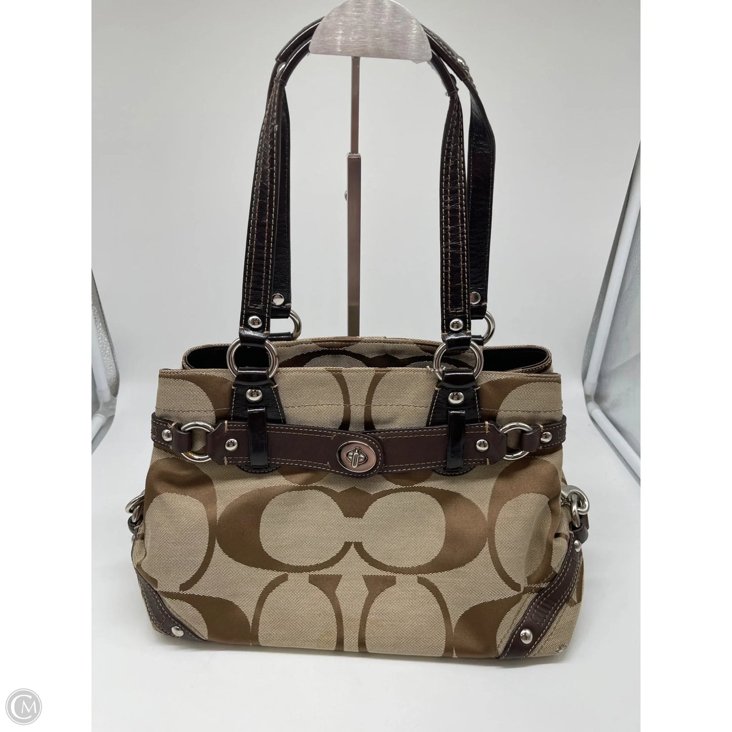 Handbag Designer By Coach, Size: Medium