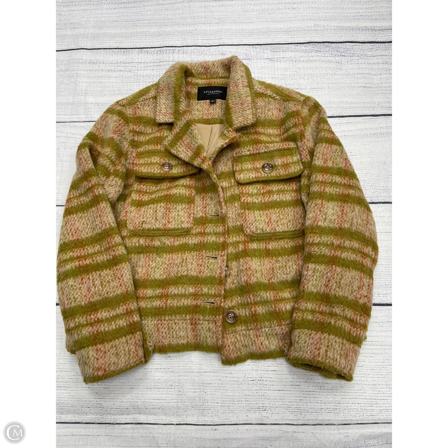 Jacket Other By Liverpool In Green, Size: S