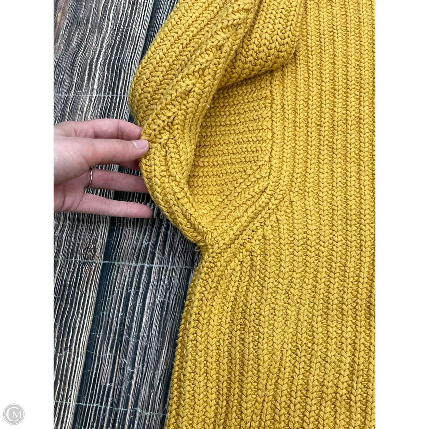 Sweater By Free People In Yellow, Size: M