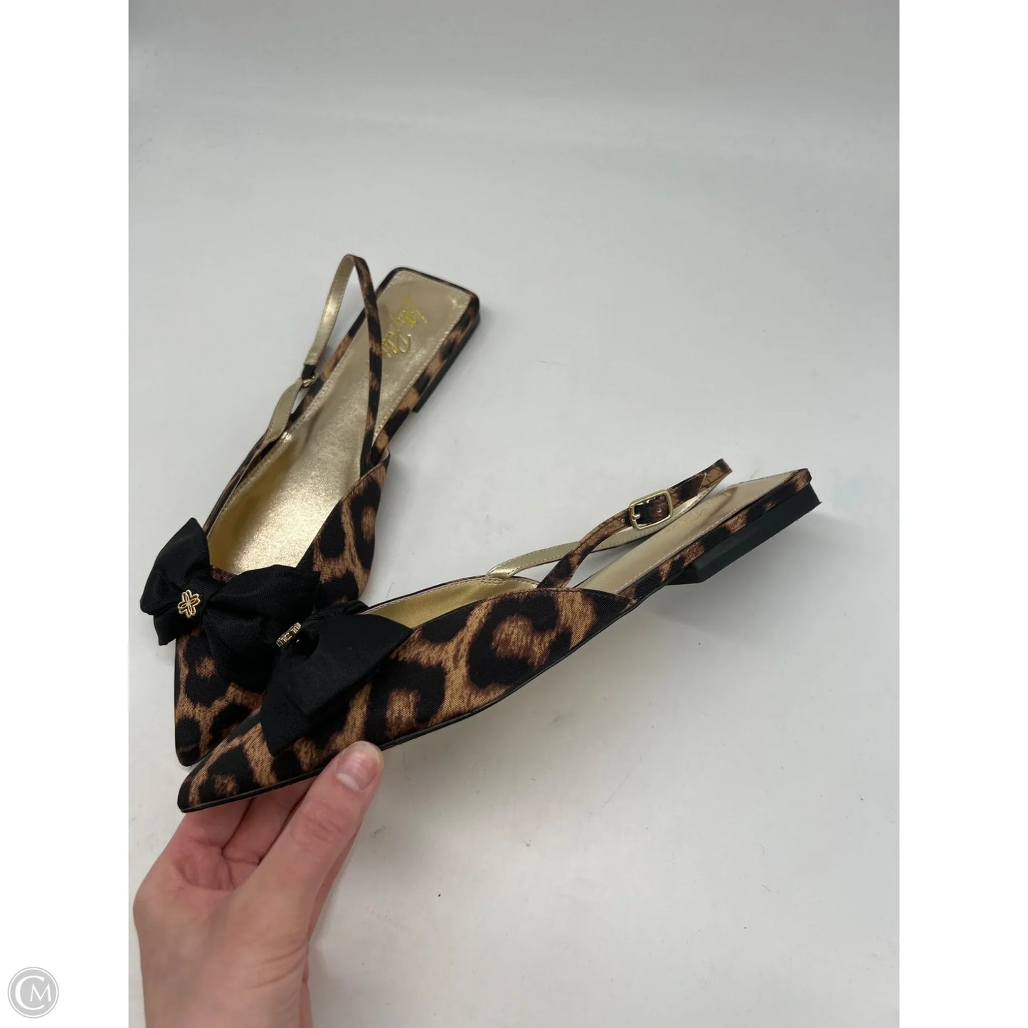 Sandals Designer By Lilly Pulitzer In Animal Print, Size: 9.5