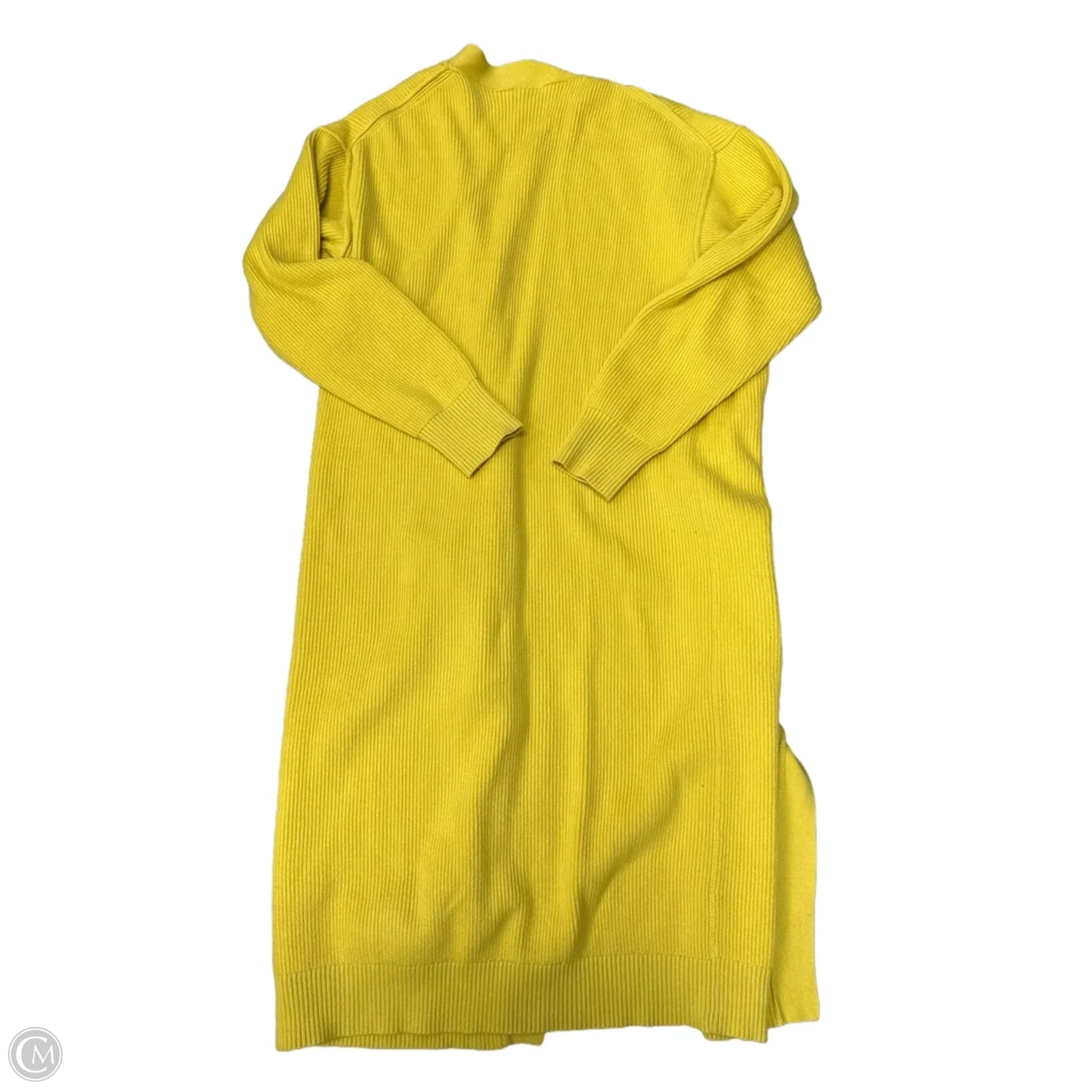 Sweater Cardigan By Free People In Yellow, Size: Xs