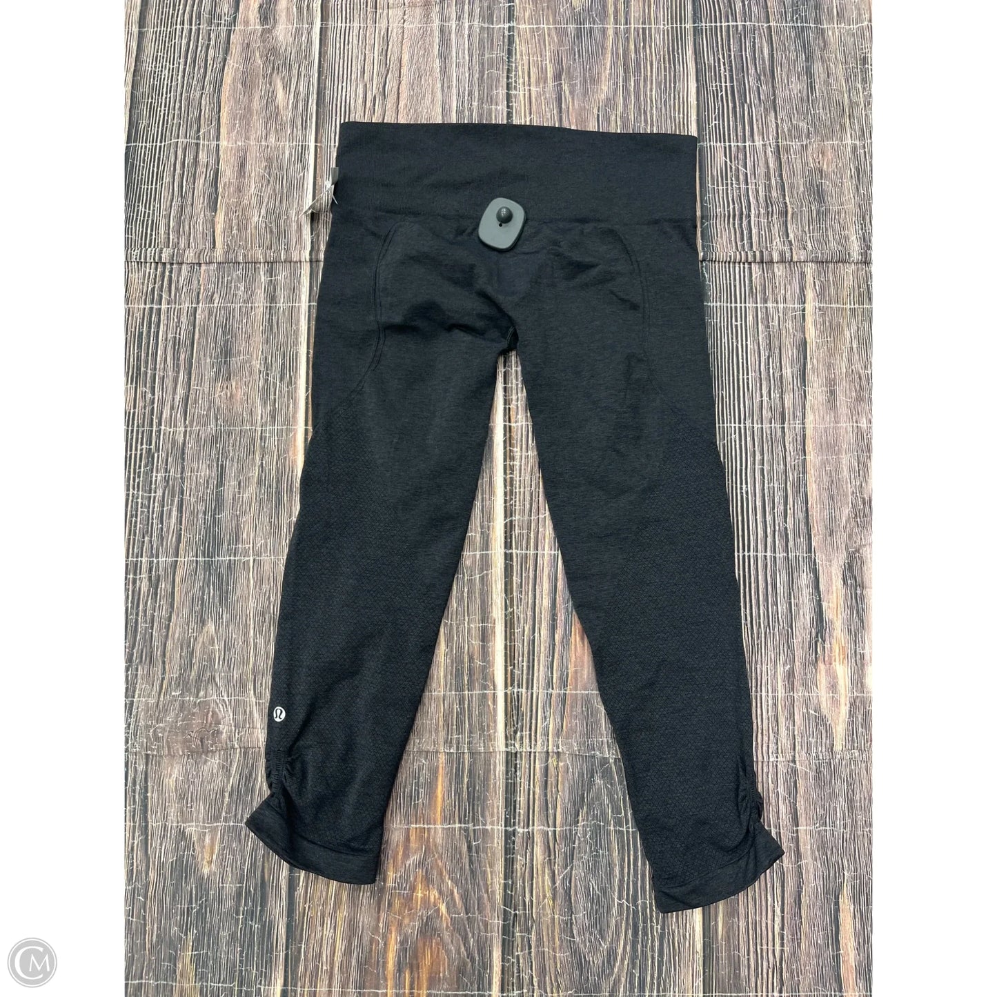 Athletic Capris By Lululemon In Grey, Size: 10