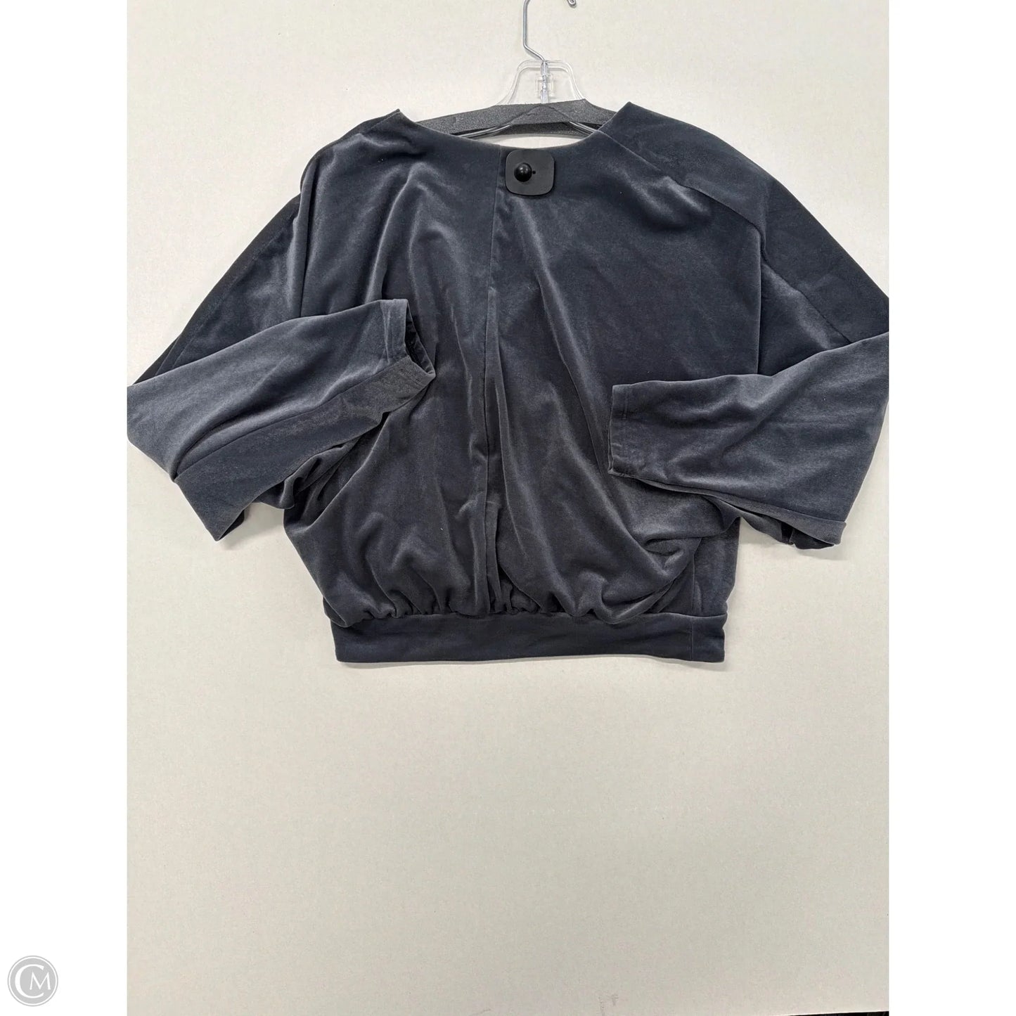 Top Long Sleeve By Express In Grey, Size: S