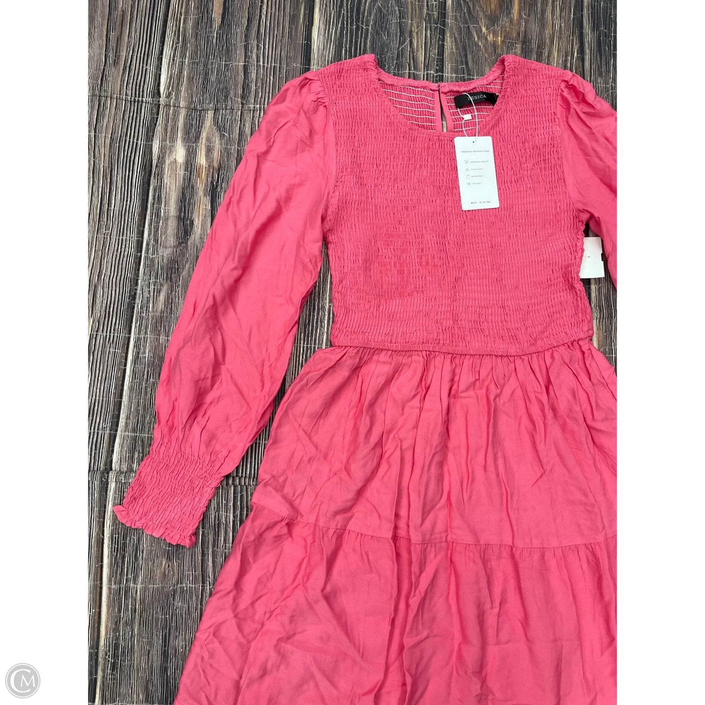 Dress Casual Maxi By Zesica In Pink, Size: M