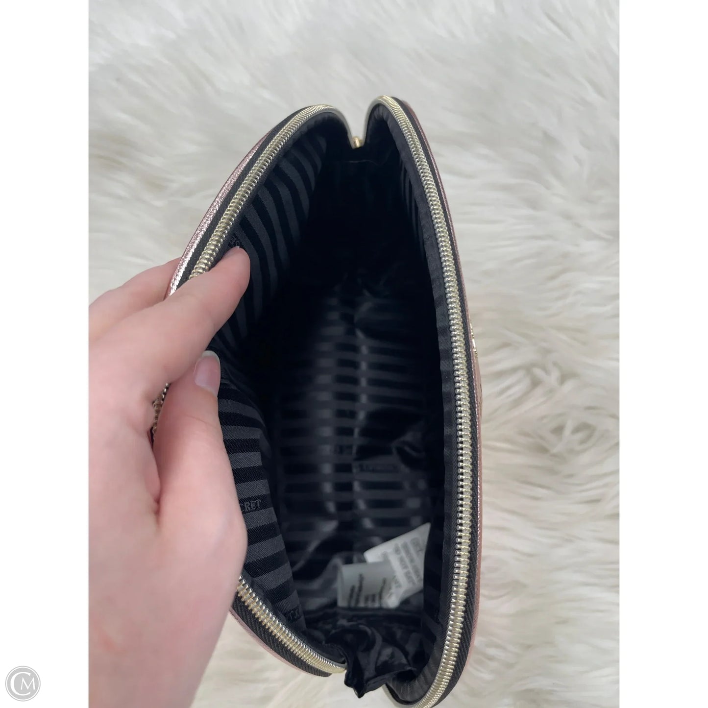 Makeup Bag By Victorias Secret, Size: Medium