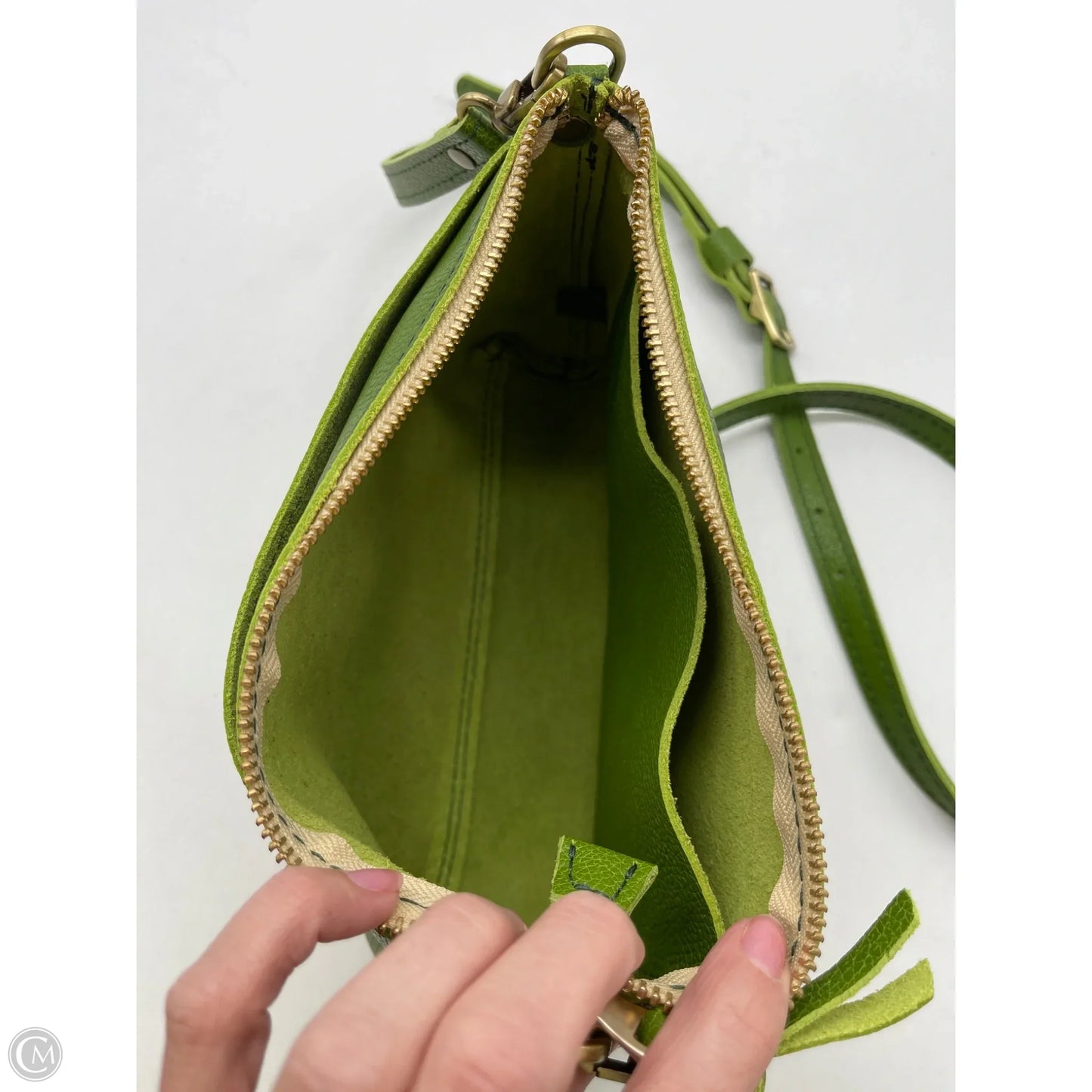 Handbag By Portland Leather, Size: Medium