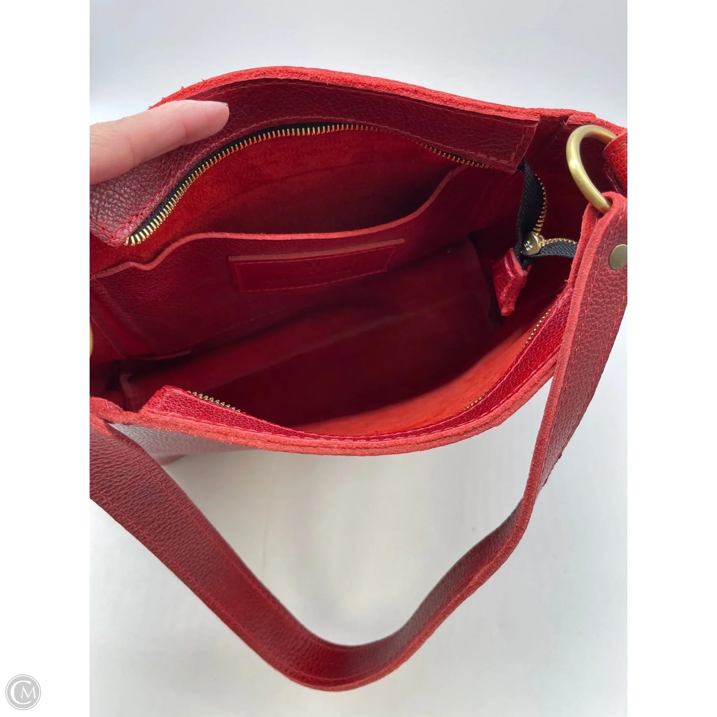 Handbag By Portland Leather, Size: Medium