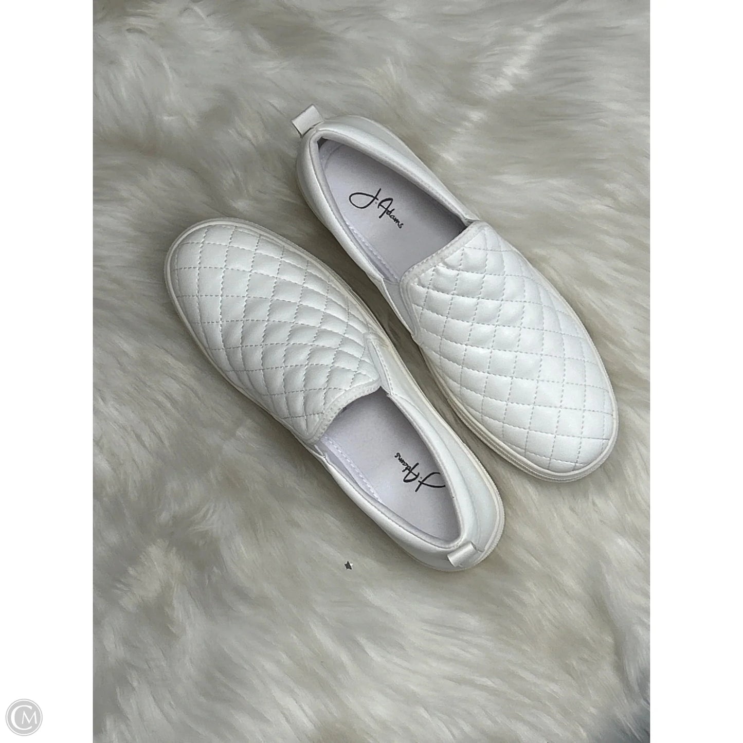 Shoes Sneakers By Clothes Mentor In White, Size: 8.5