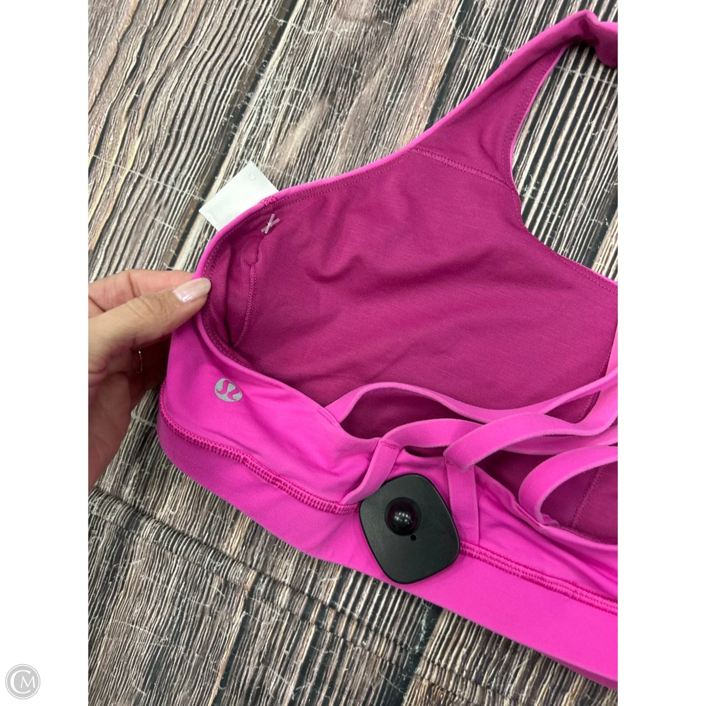 Athletic Bra By Lululemon In Pink, Size: 10