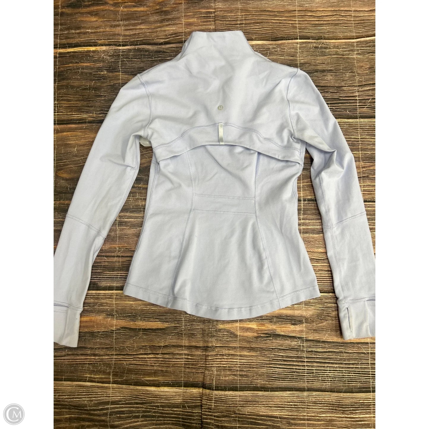 Athletic Jacket By Lululemon In Blue, Size: 6
