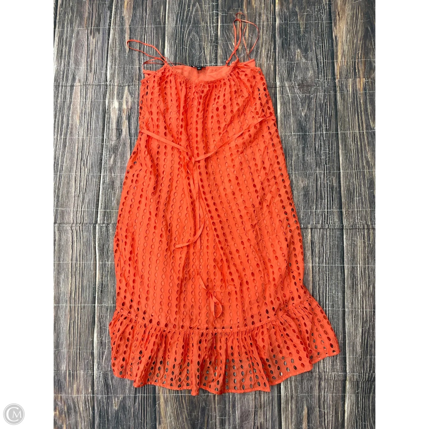 Dress Casual Maxi By J. Crew In Orange, Size: S