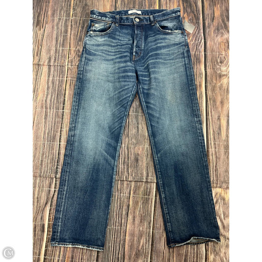 Jeans Straight By Clothes Mentor In Blue Denim, Size: 8