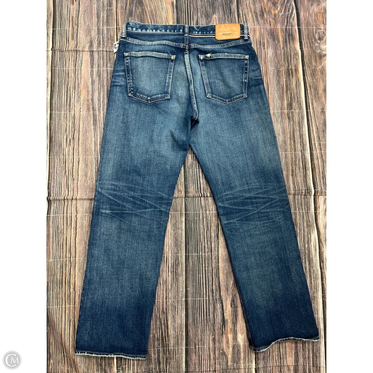 Jeans Straight By Clothes Mentor In Blue Denim, Size: 8