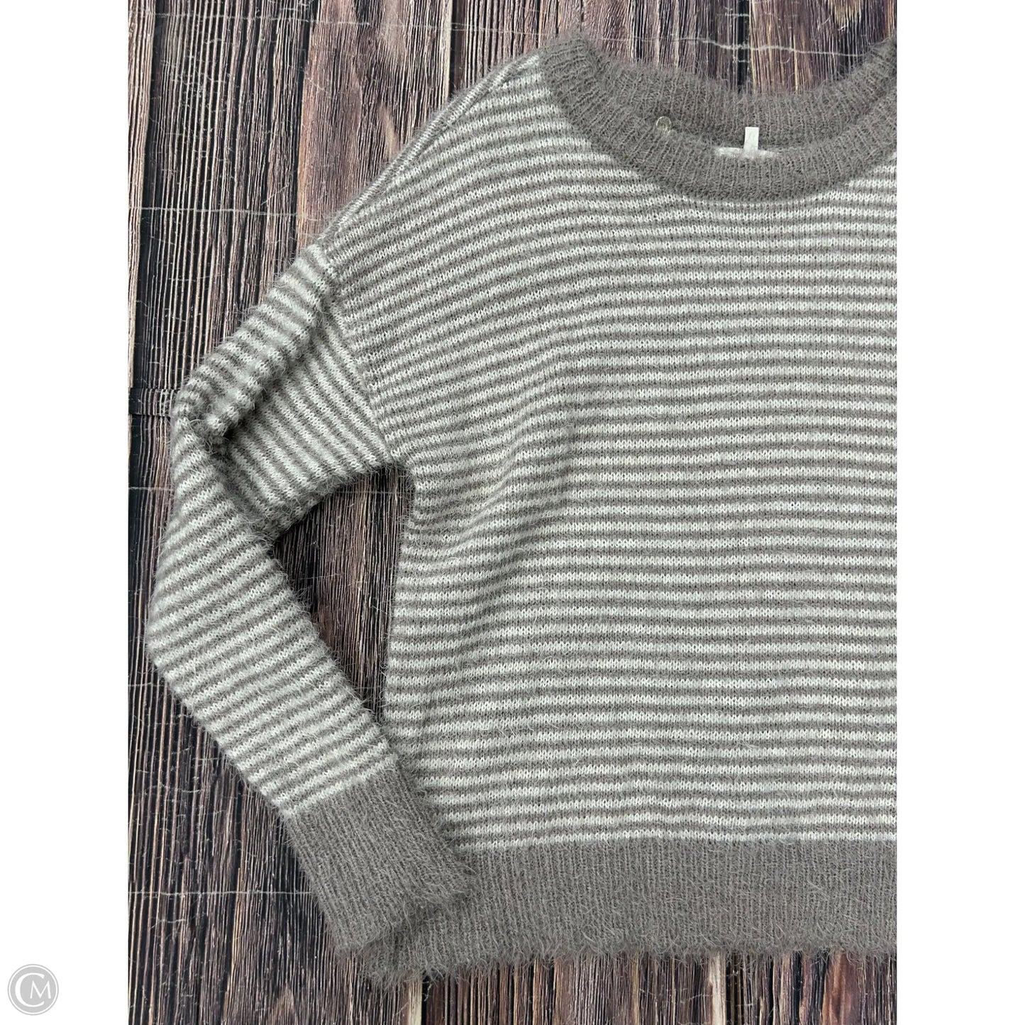 Sweater By Maurices In Striped Pattern, Size: M