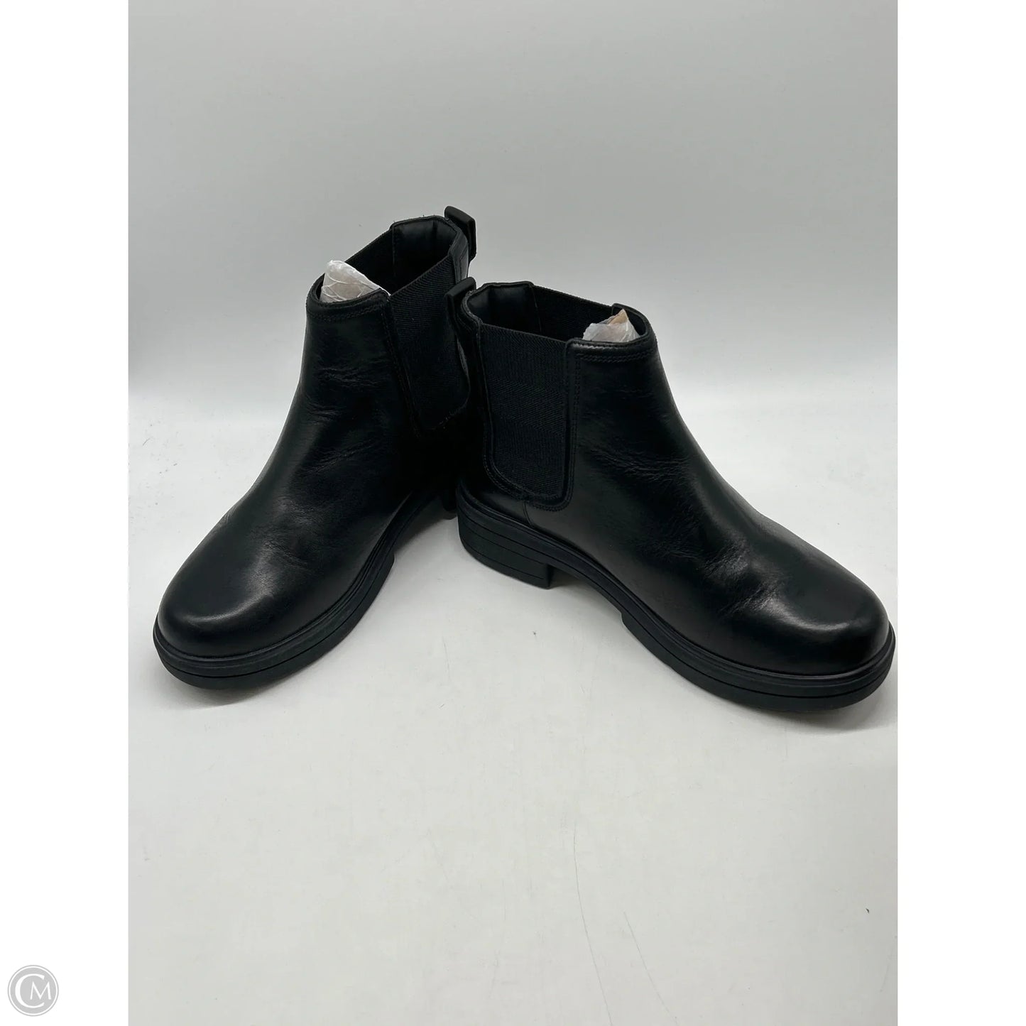 Boots Ankle Flats By Abeo In Black, Size: 7.5
