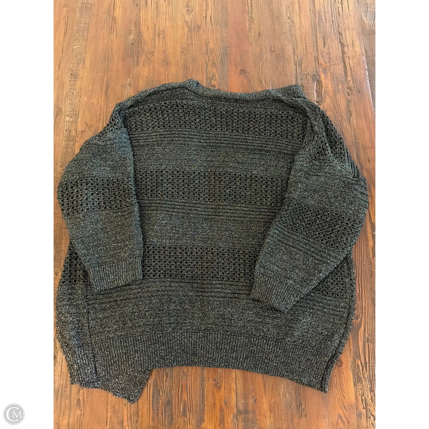 Cardigan By Clothes Mentor In Black, Size: 3x