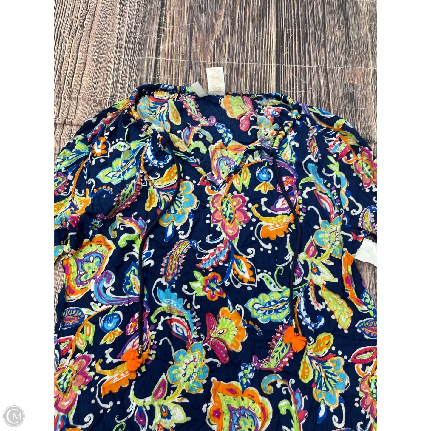 Swimwear Cover-up By Anne Cole In Blue, Size: Xs