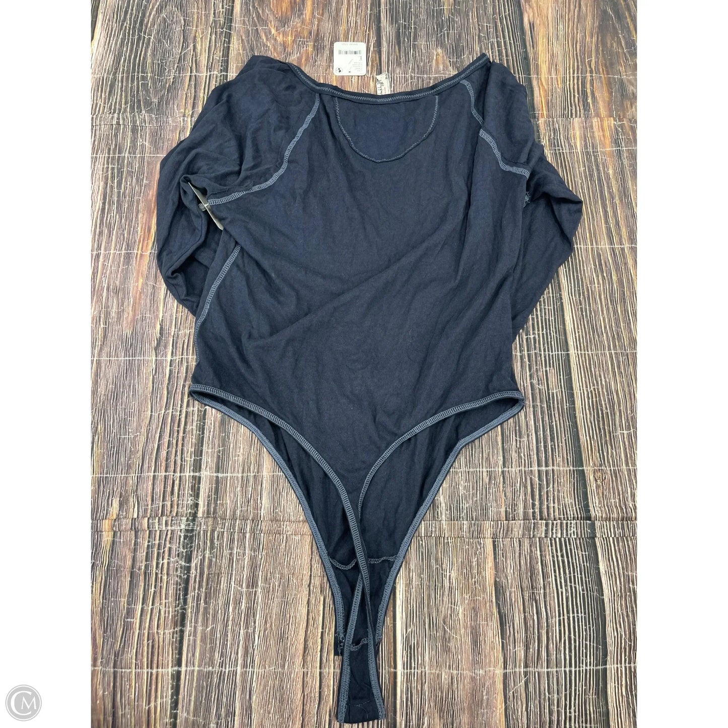 Top Long Sleeve By Free People In Blue, Size: L