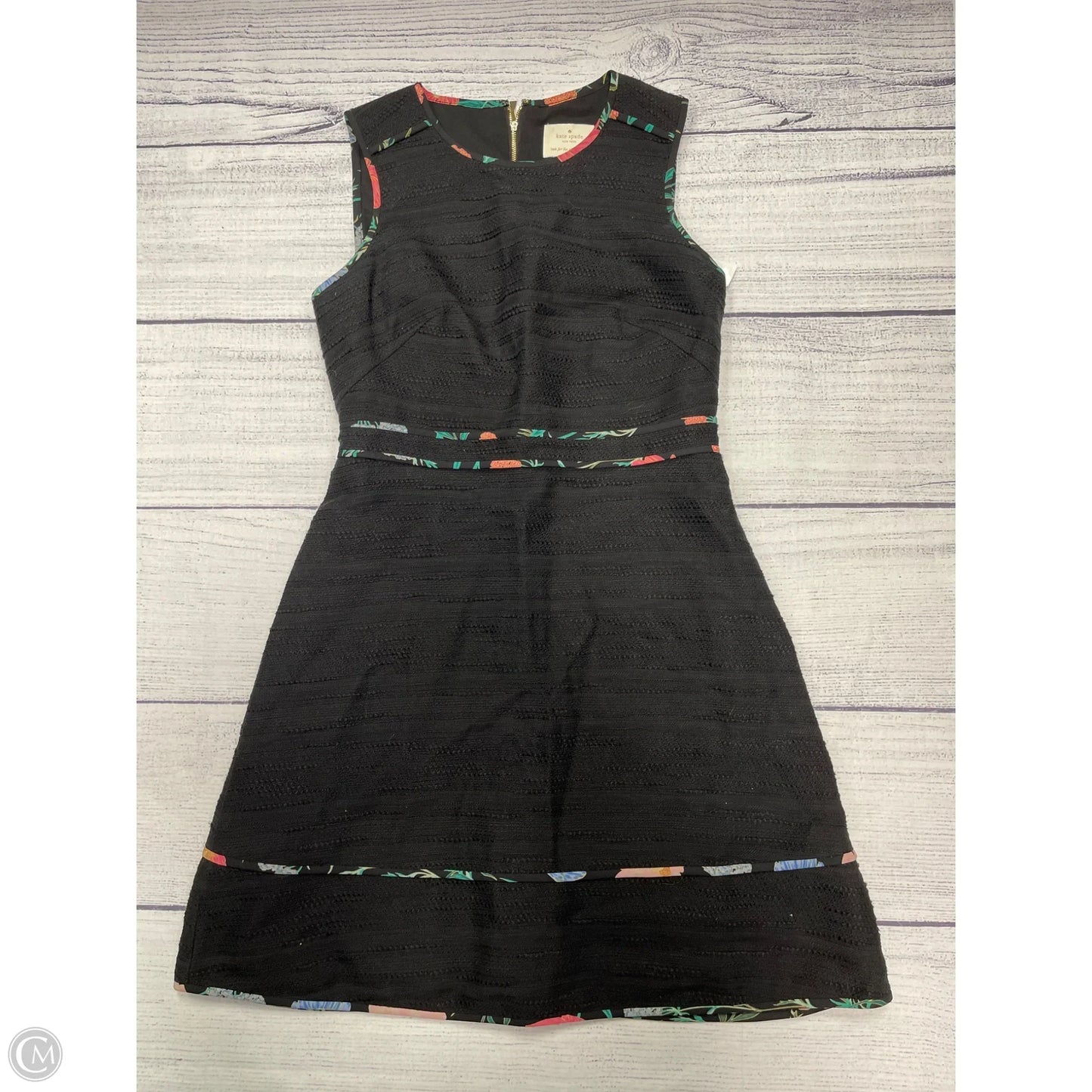 Dress Designer By Kate Spade In Black, Size: 10