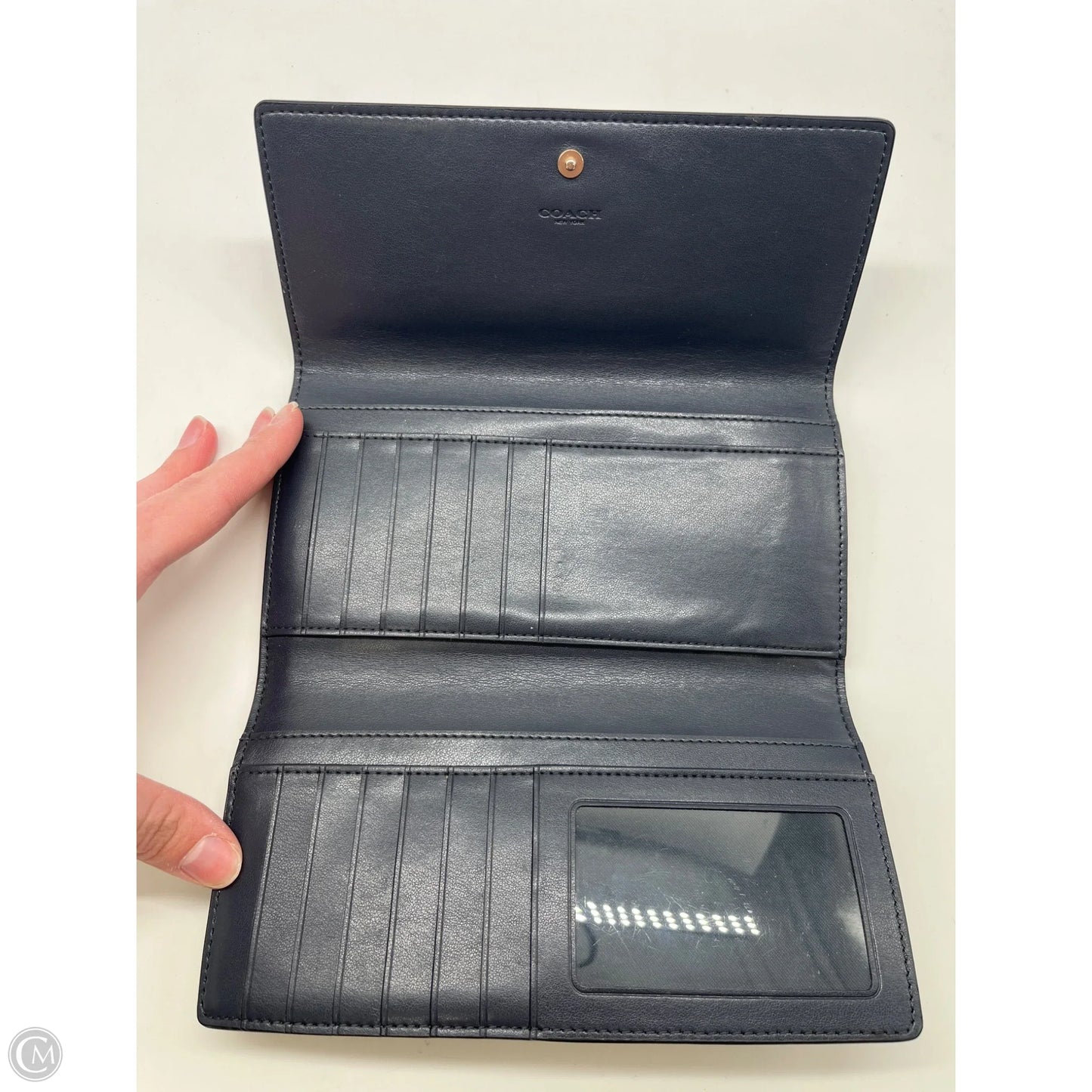 Wallet Designer By Coach, Size: Large