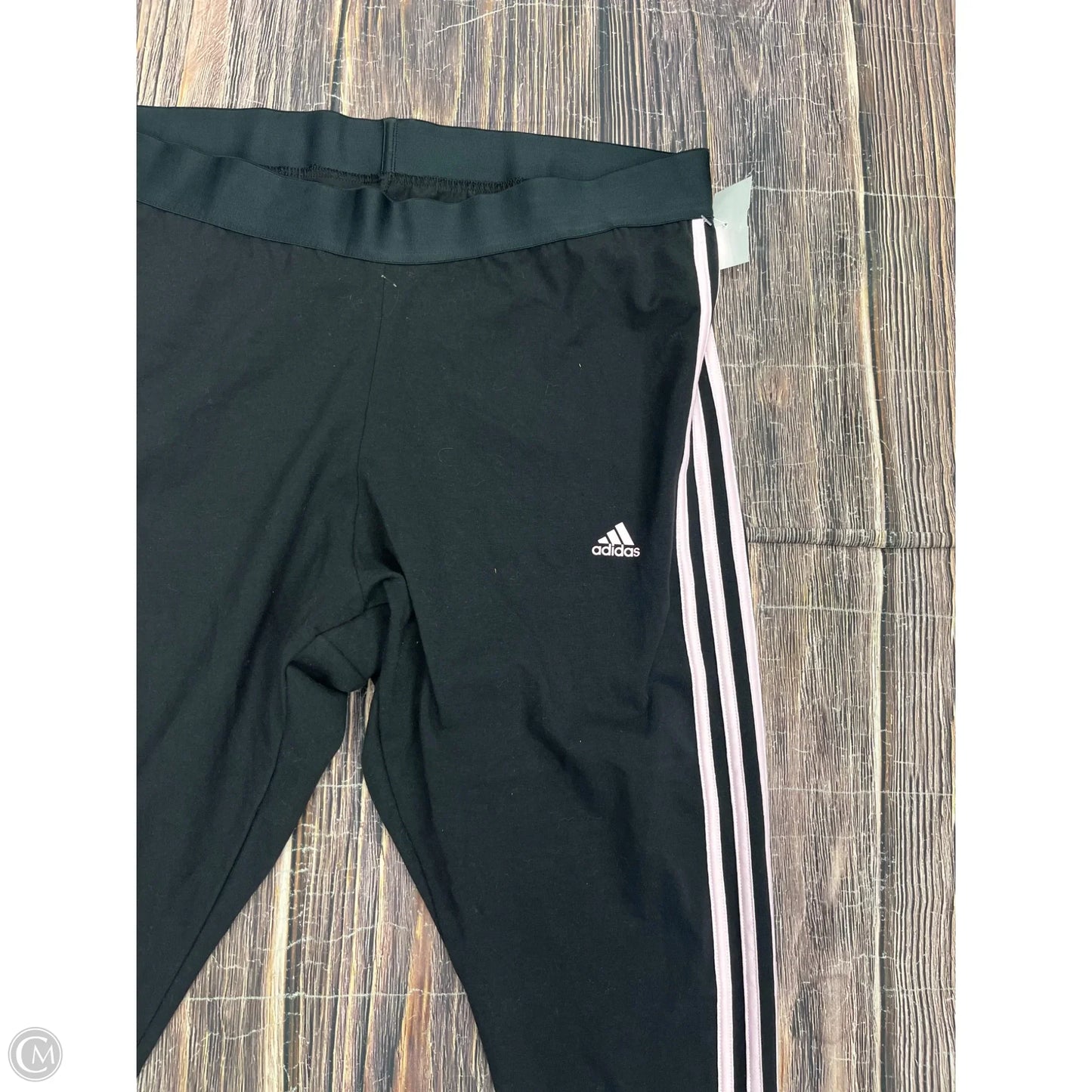 Athletic Leggings By Adidas In Black, Size: 4x