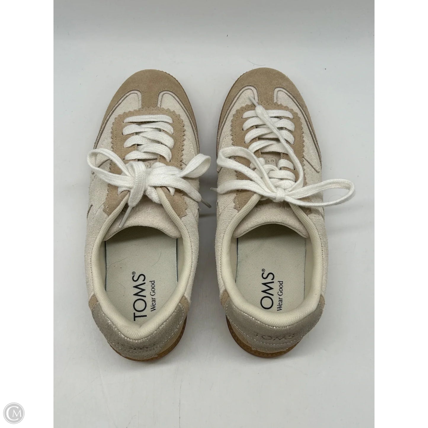 Shoes Athletic By Toms In Tan, Size: 7.5