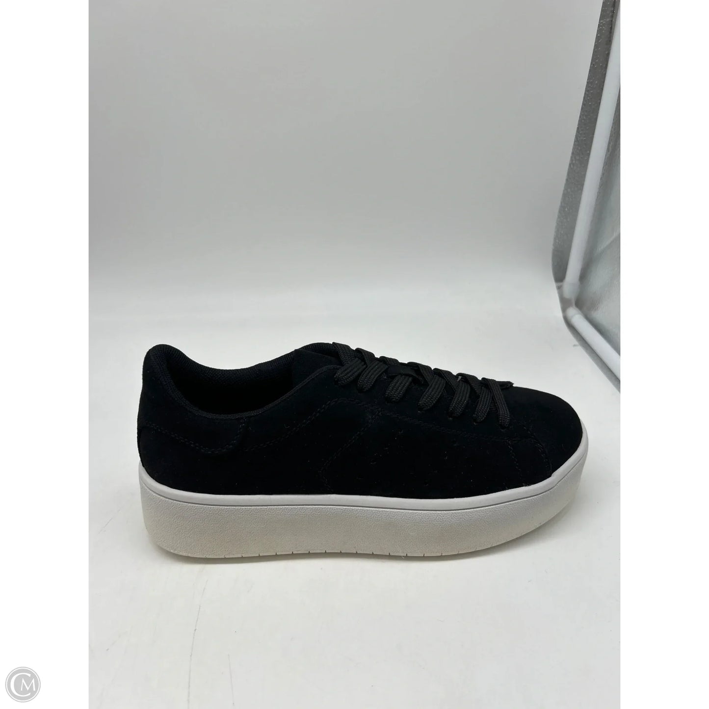 Shoes Sneakers Platform By Clothes Mentor In Silver, Size: 8.5