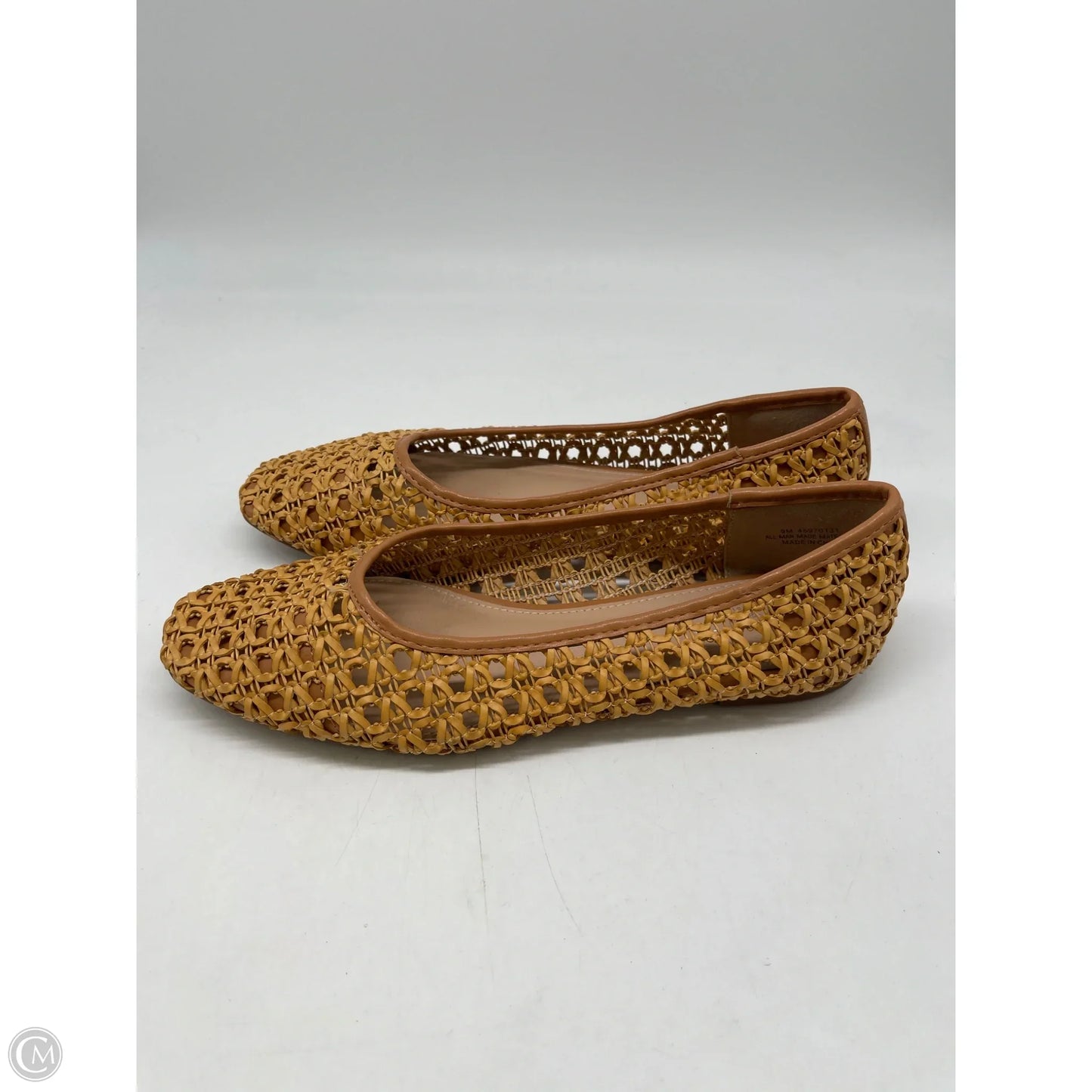 Shoes Flats By Cato In Orange, Size: 9