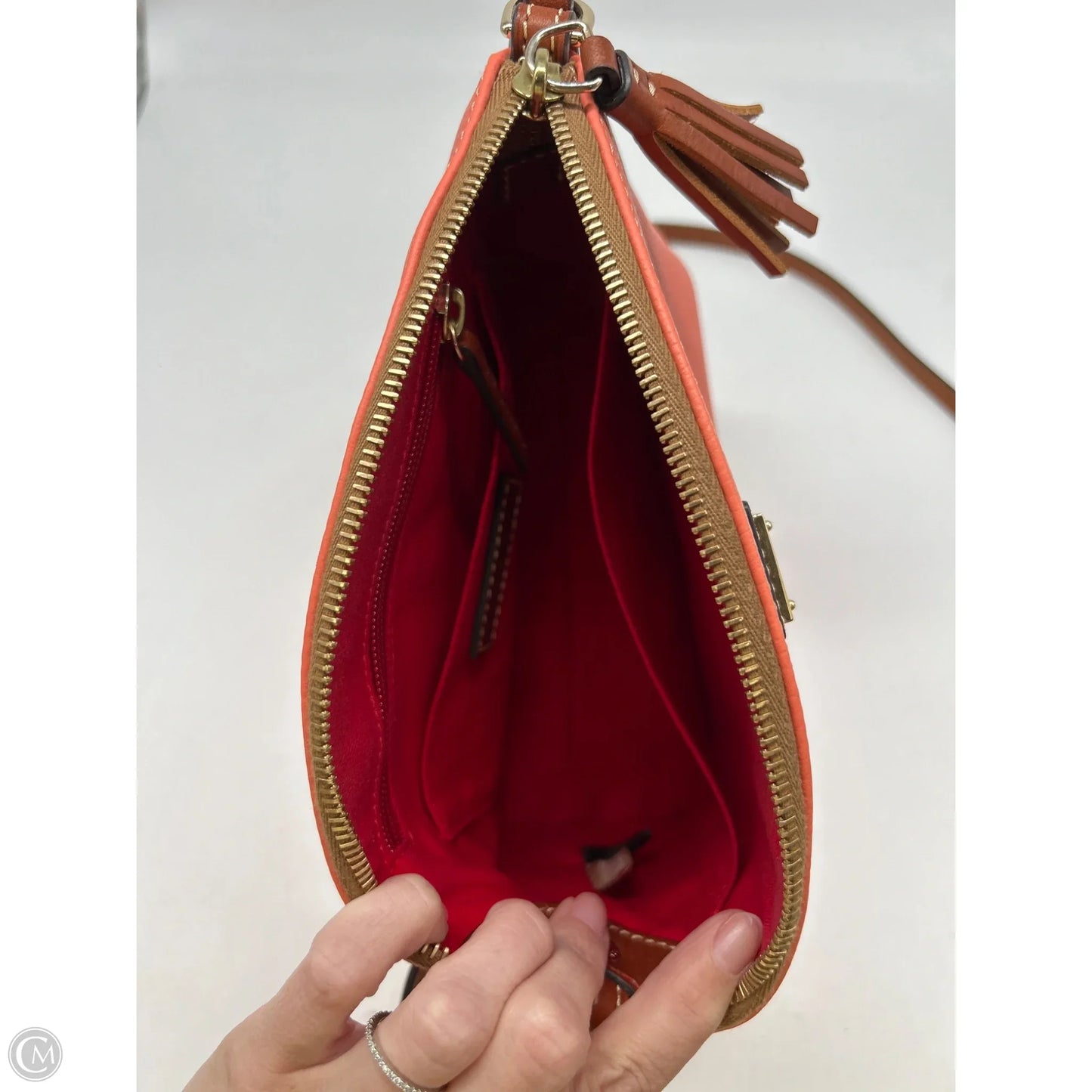 Crossbody Designer By Dooney And Bourke, Size: Medium