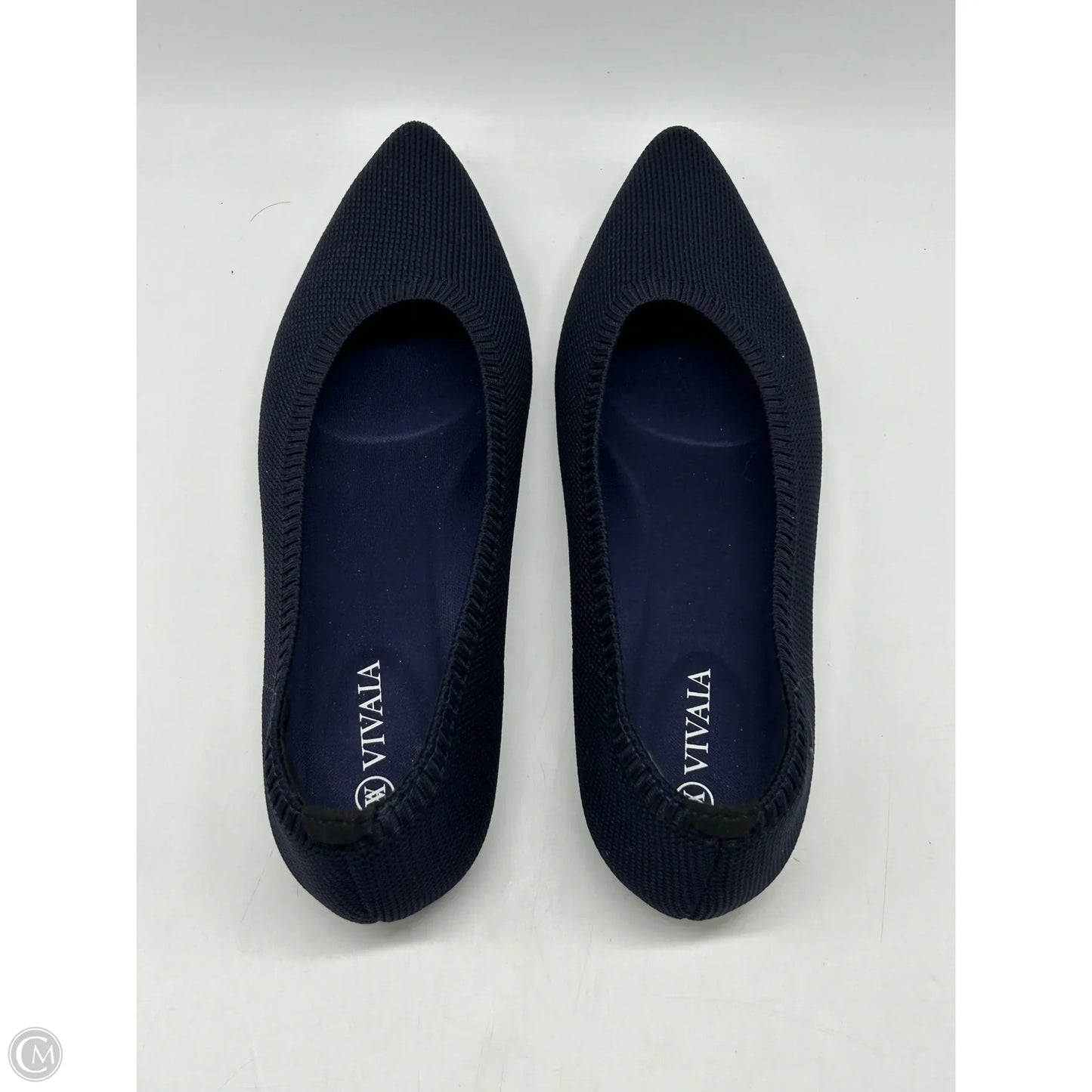 Shoes Flats By Vivaia In Blue, Size: 6