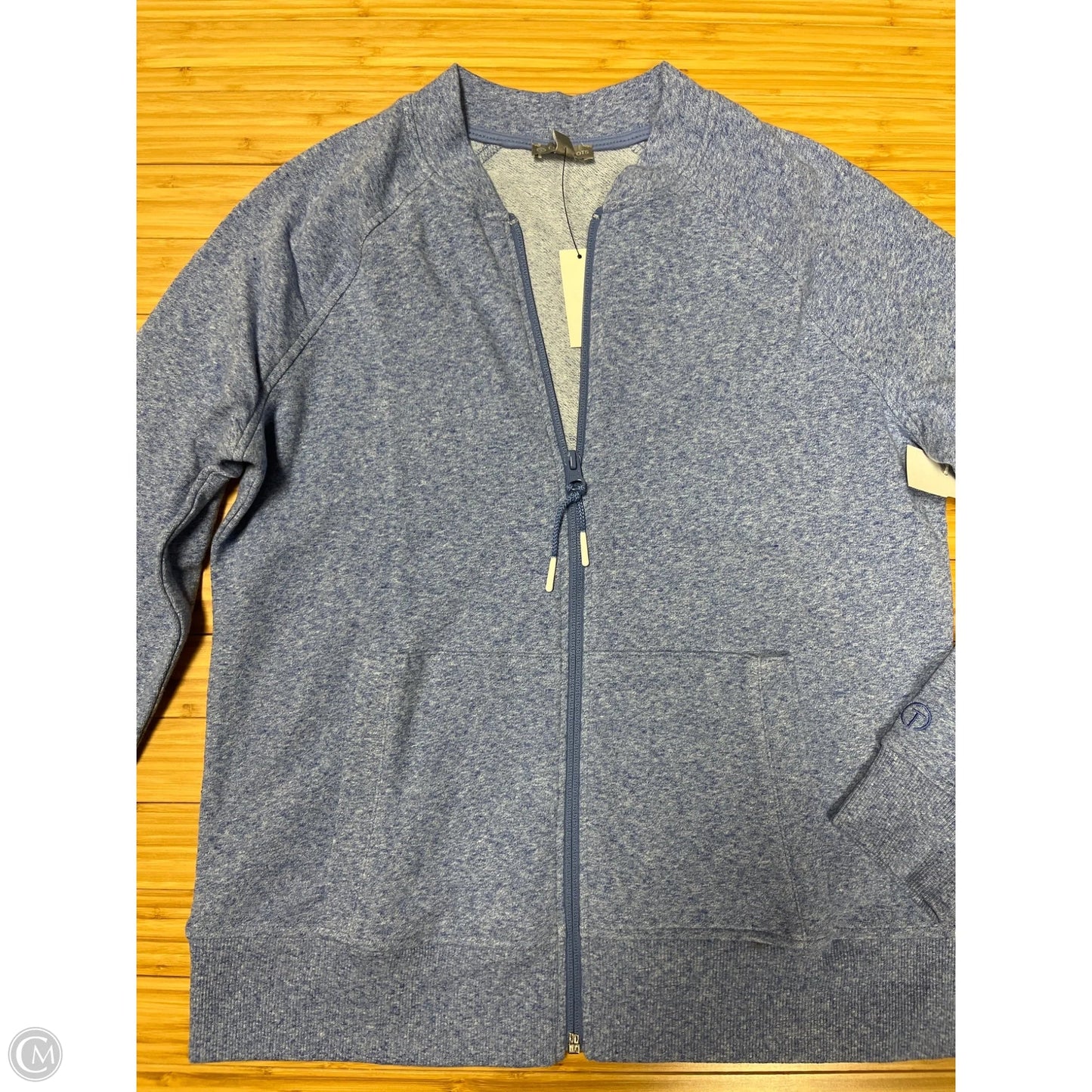 Sweatshirt Collar By Talbots In Blue, Size: Sp