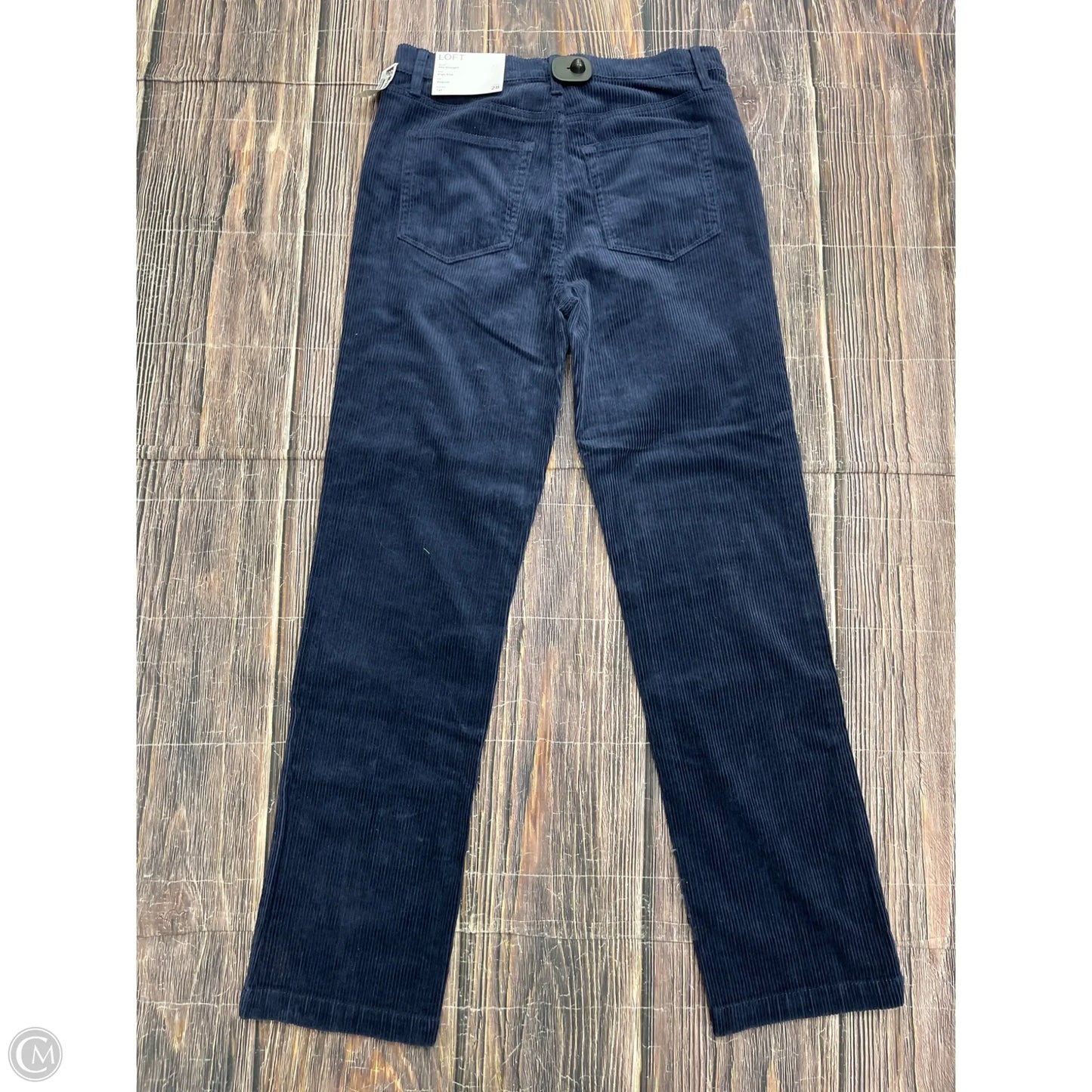 Pants Corduroy By Loft In Blue, Size: 6