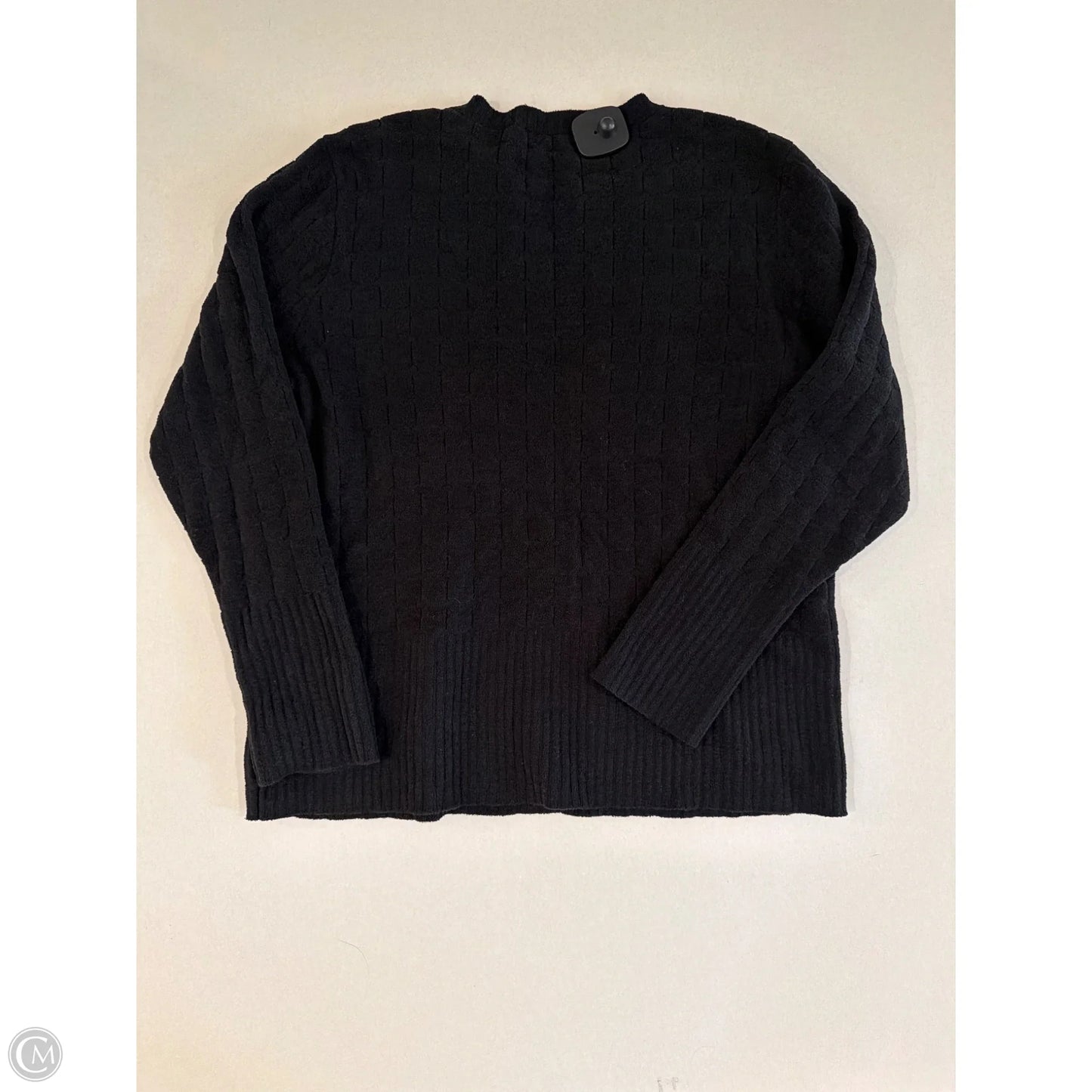 Sweater By Liz Claiborne In Black, Size: L