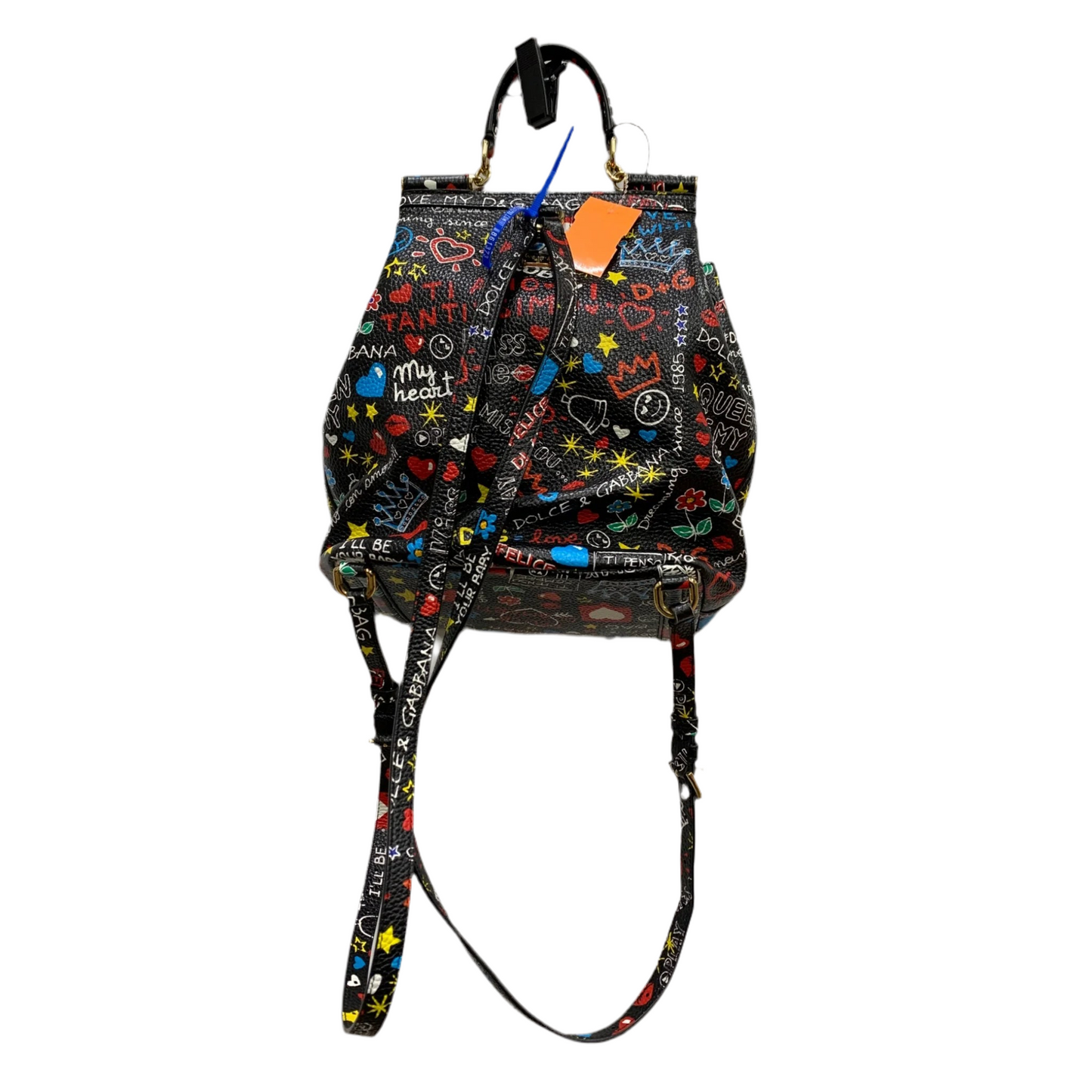 Backpack Luxury Designer By Dolce And Gabbana, Size: Large