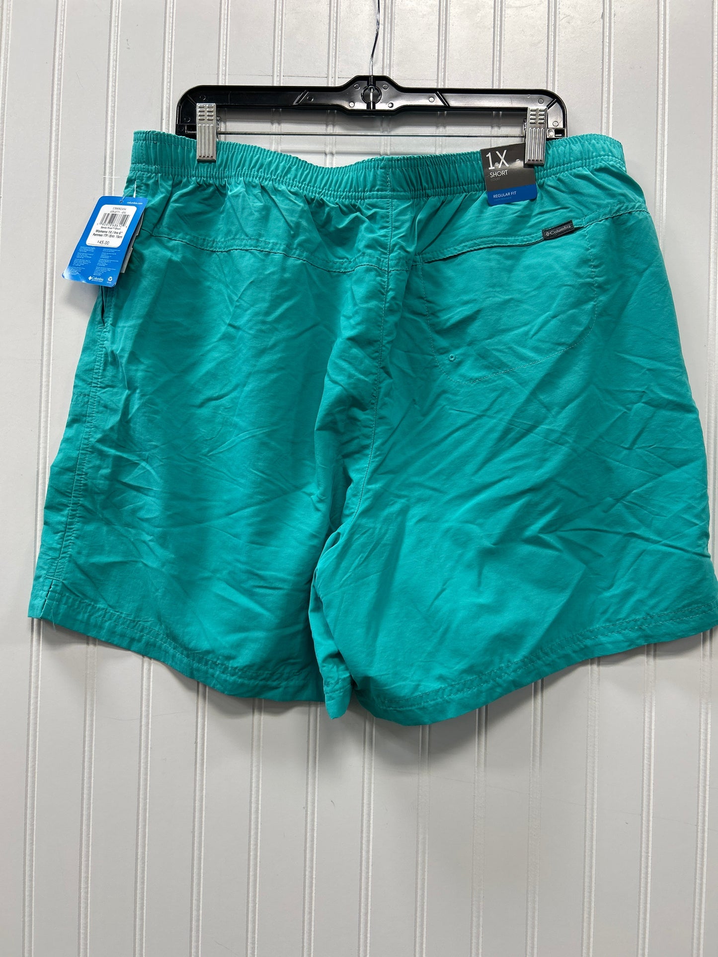 Athletic Shorts By Columbia In Green, Size:1X NWT