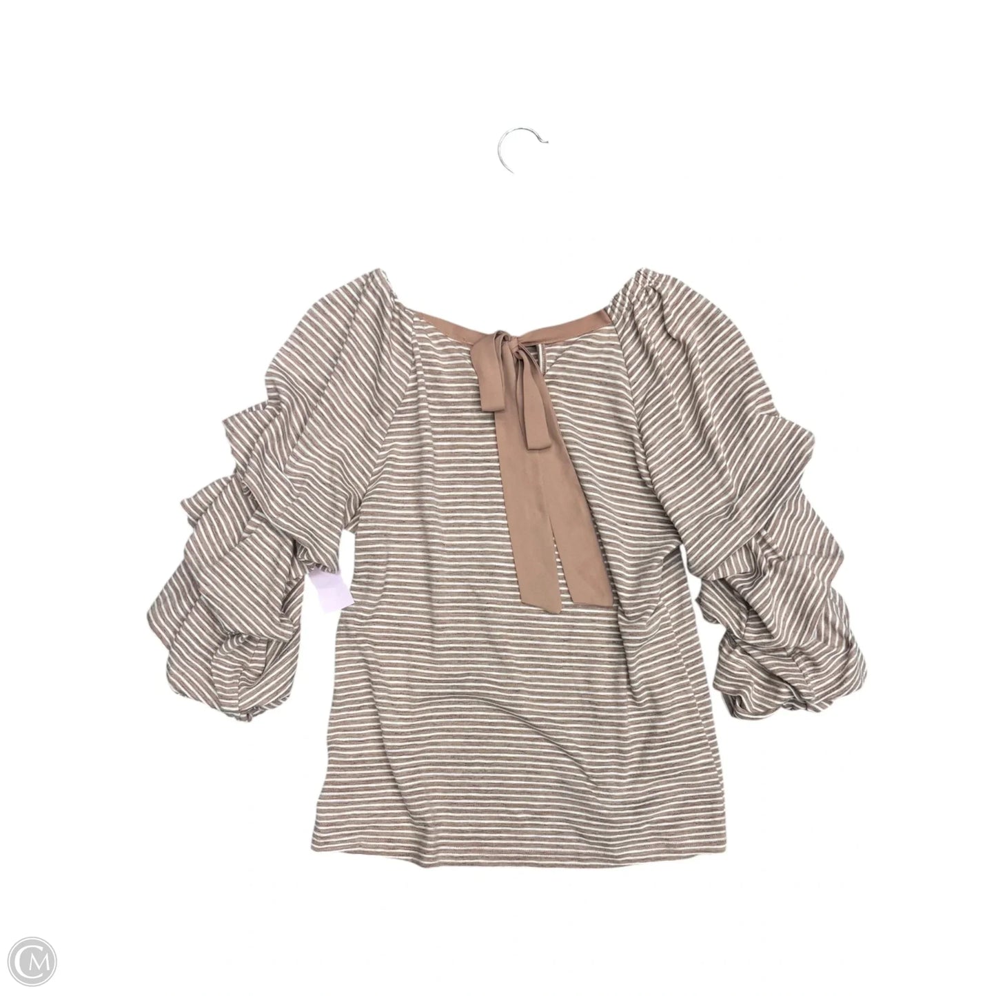 Top Long Sleeve By Skies Are Blue In Mauve, Size: S