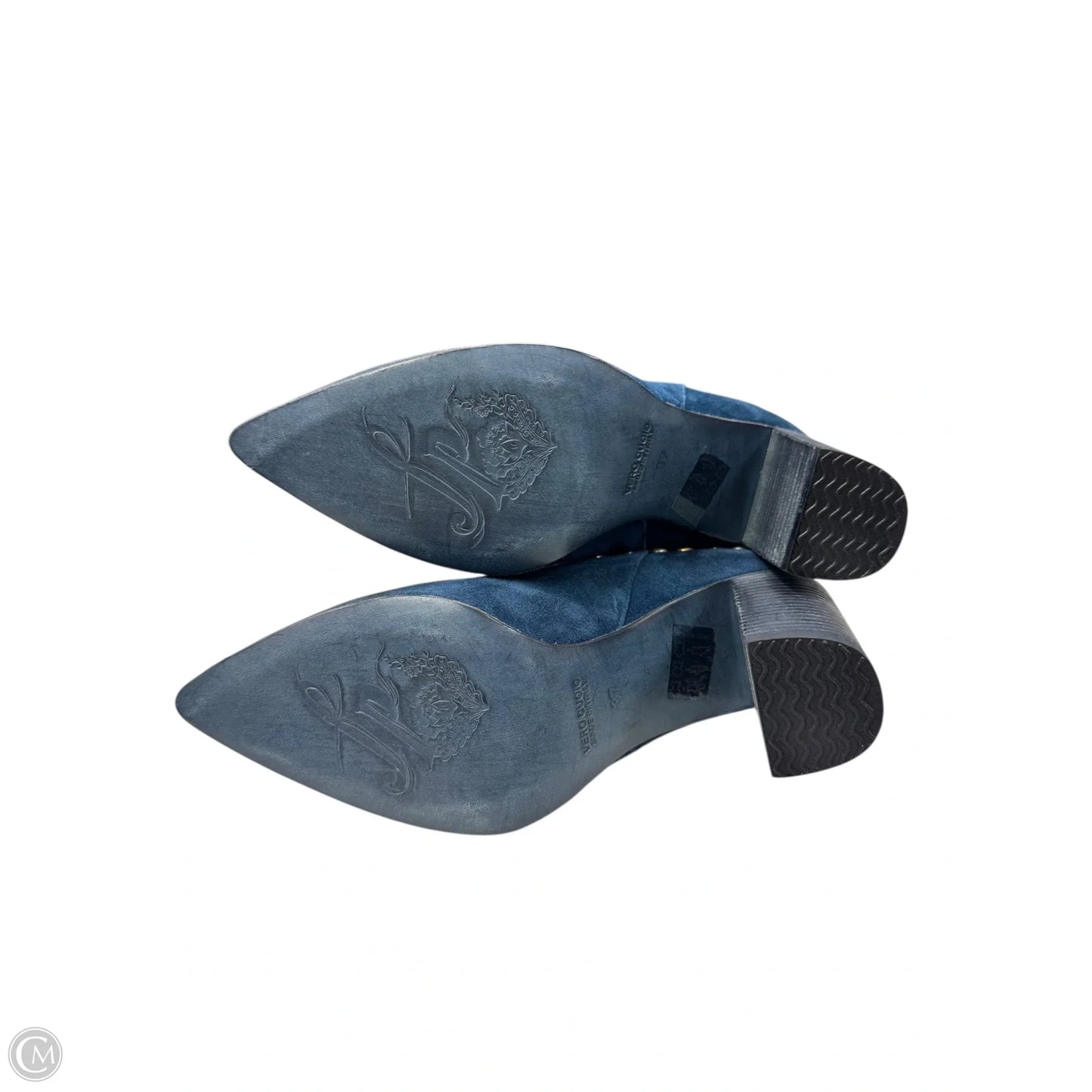 Boots Ankle Heels By Free People In Blue, Size: 7